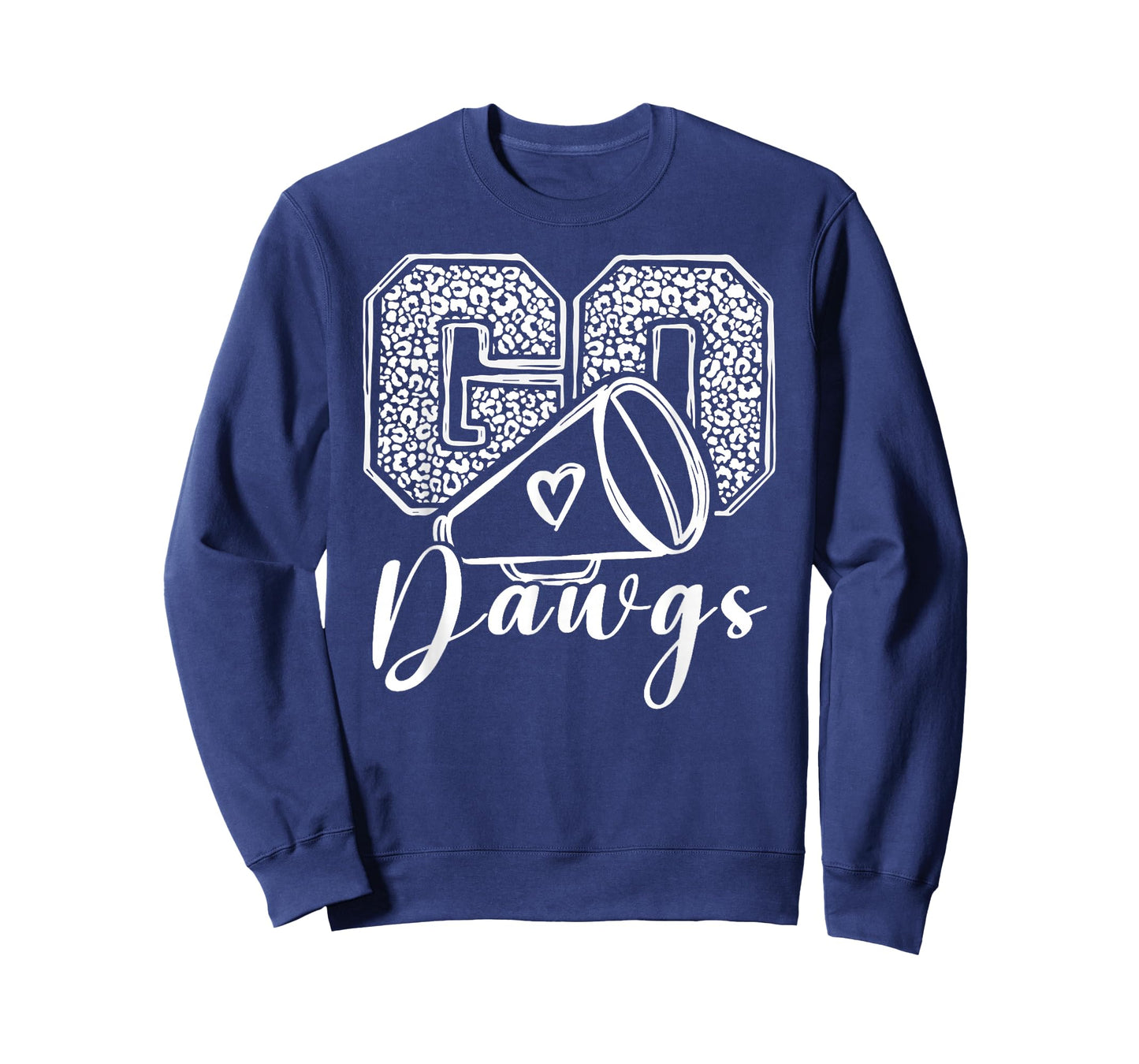 Go Cheer Bulldogs High School Spirit Fan Team Back to School T-Shirt