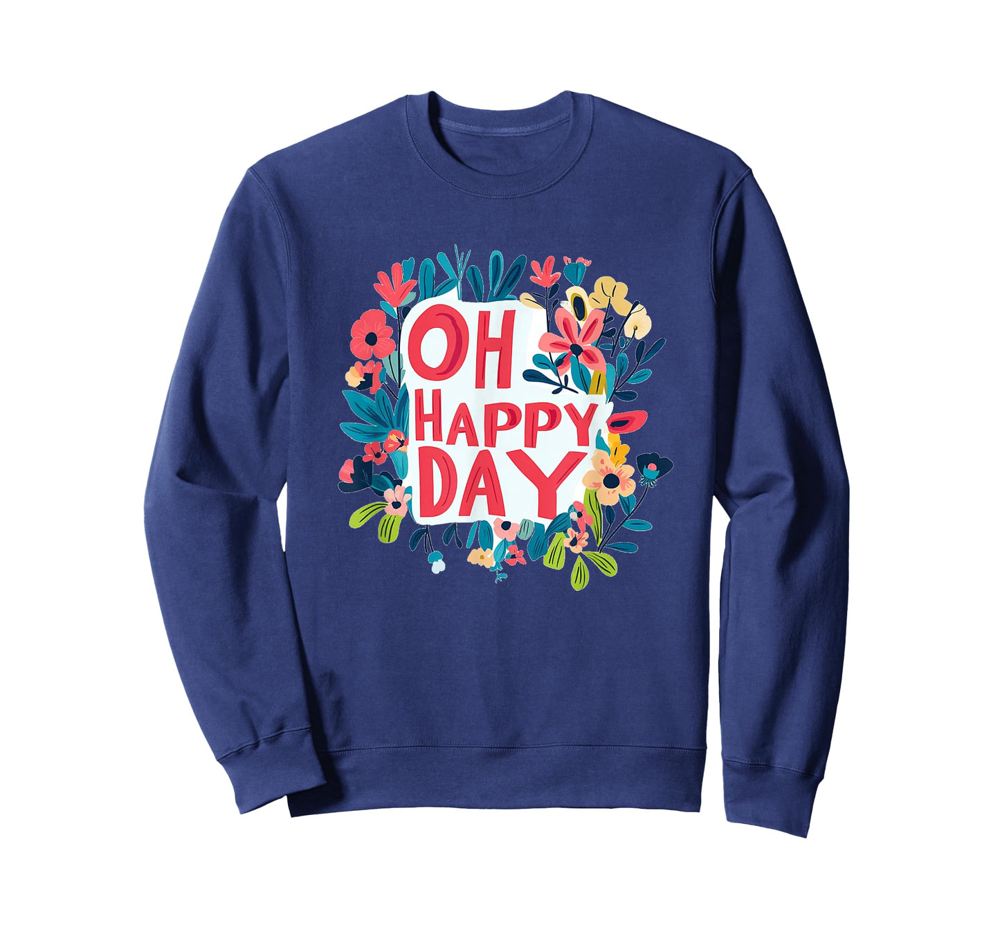 Funny Oh Happy Day Speech Emblem for Boys and Girls T-Shirt