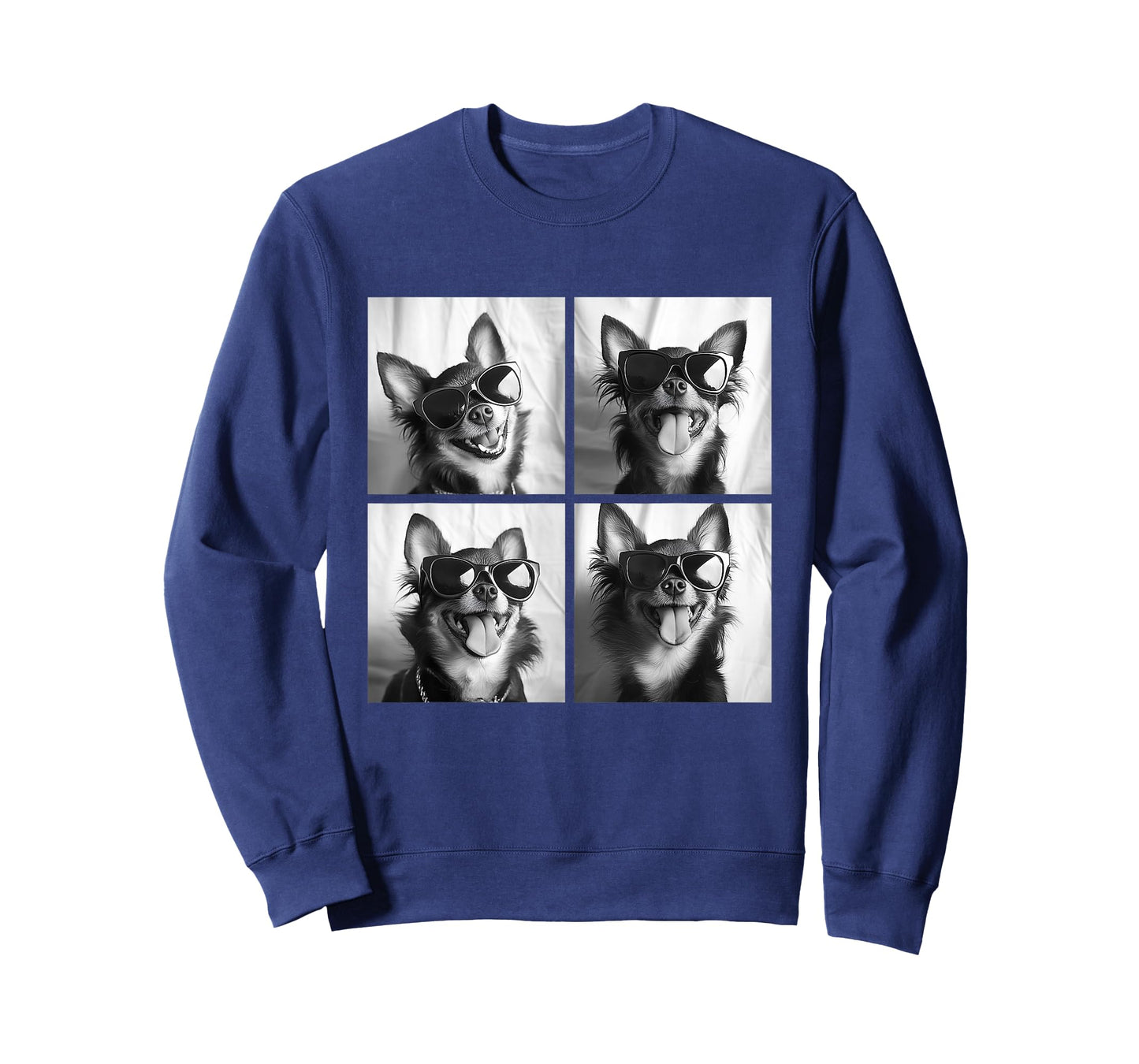 Funny Chihuahuas with Sunglasses Cool Pets Humor Cute Dogs T-Shirt