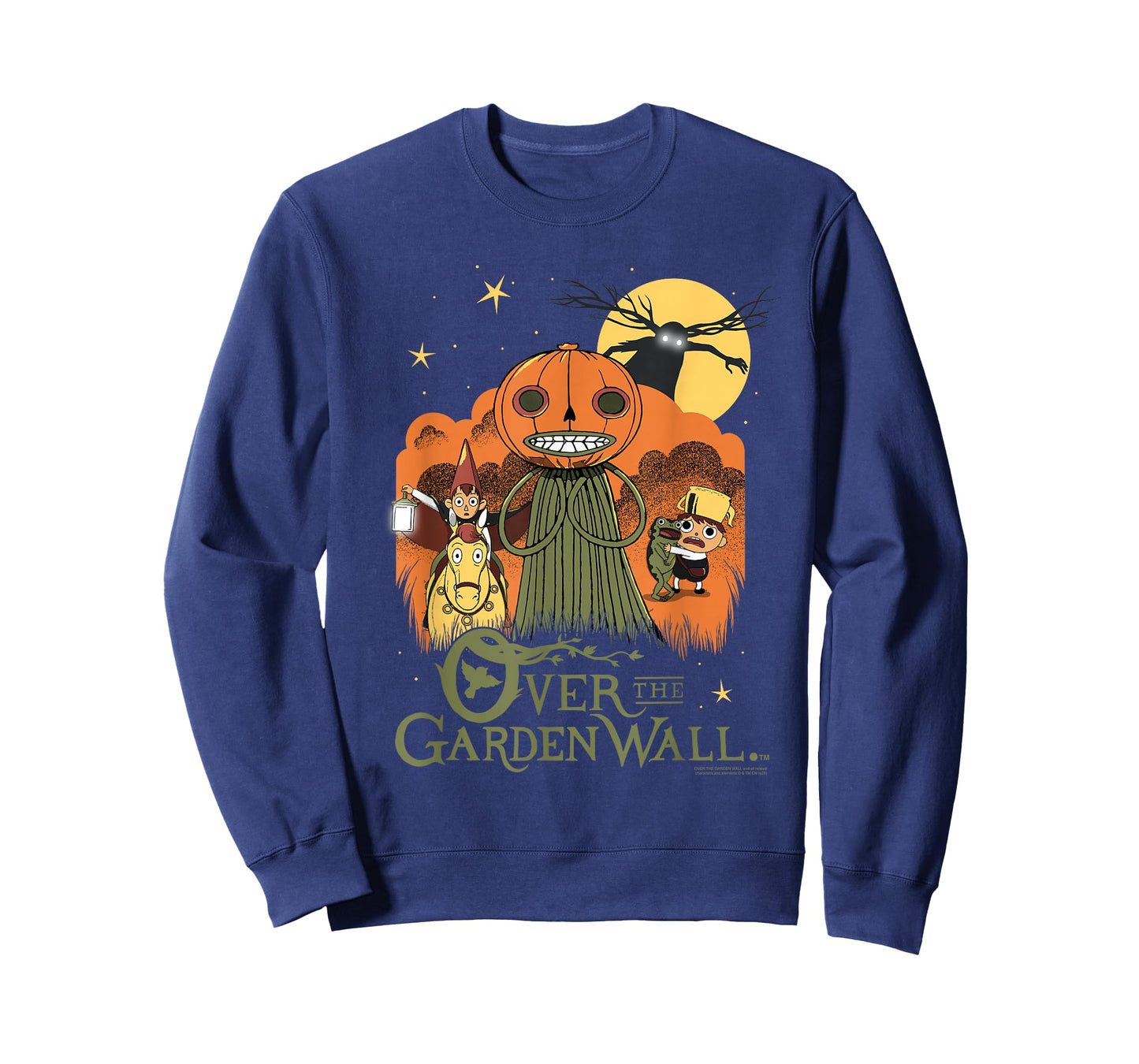 Over The Garden Wall Vintage Halloween Illustration Cartoon T-Shirt