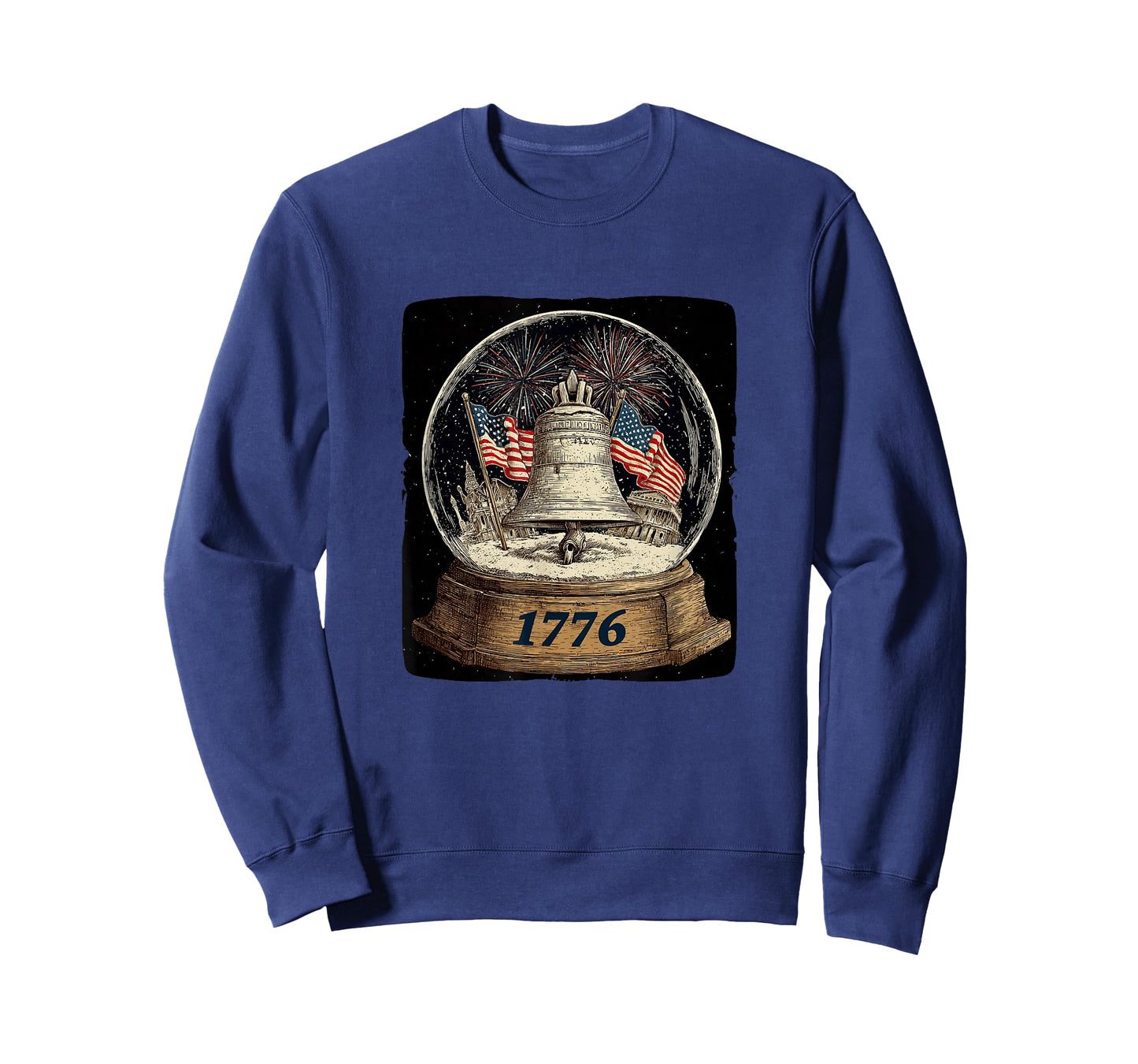 Great Snow Globe in US Style for Boys and Girls T-Shirt