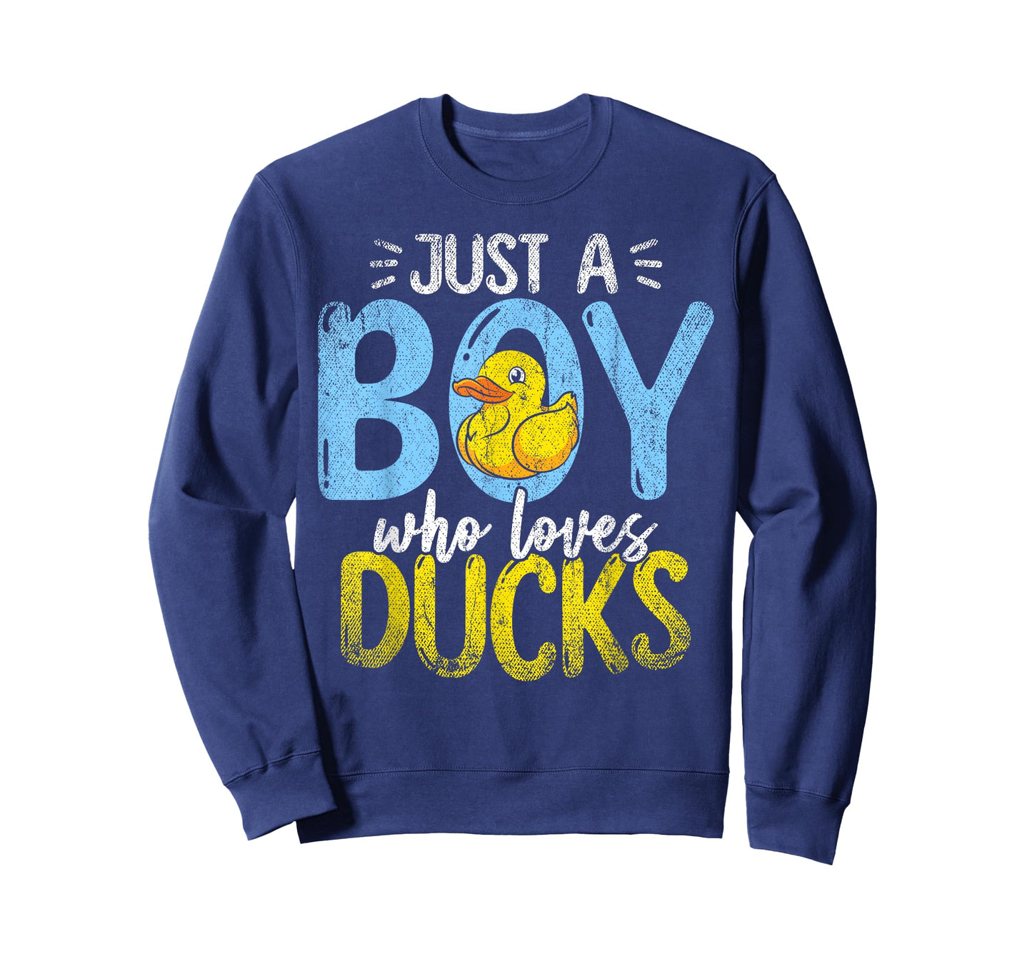 Nur ein Junge der Ducks liebt Badeente T-Shirt