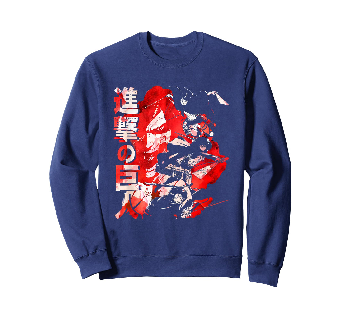 Attack on Titan Season 2 Watercolor Collage Anime T-Shirt