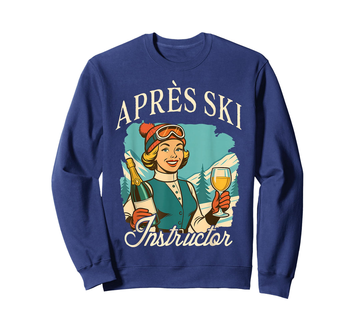 Skiing Lover Apres Ski Queen Ski Trip Apres Ski Instructor T-Shirt