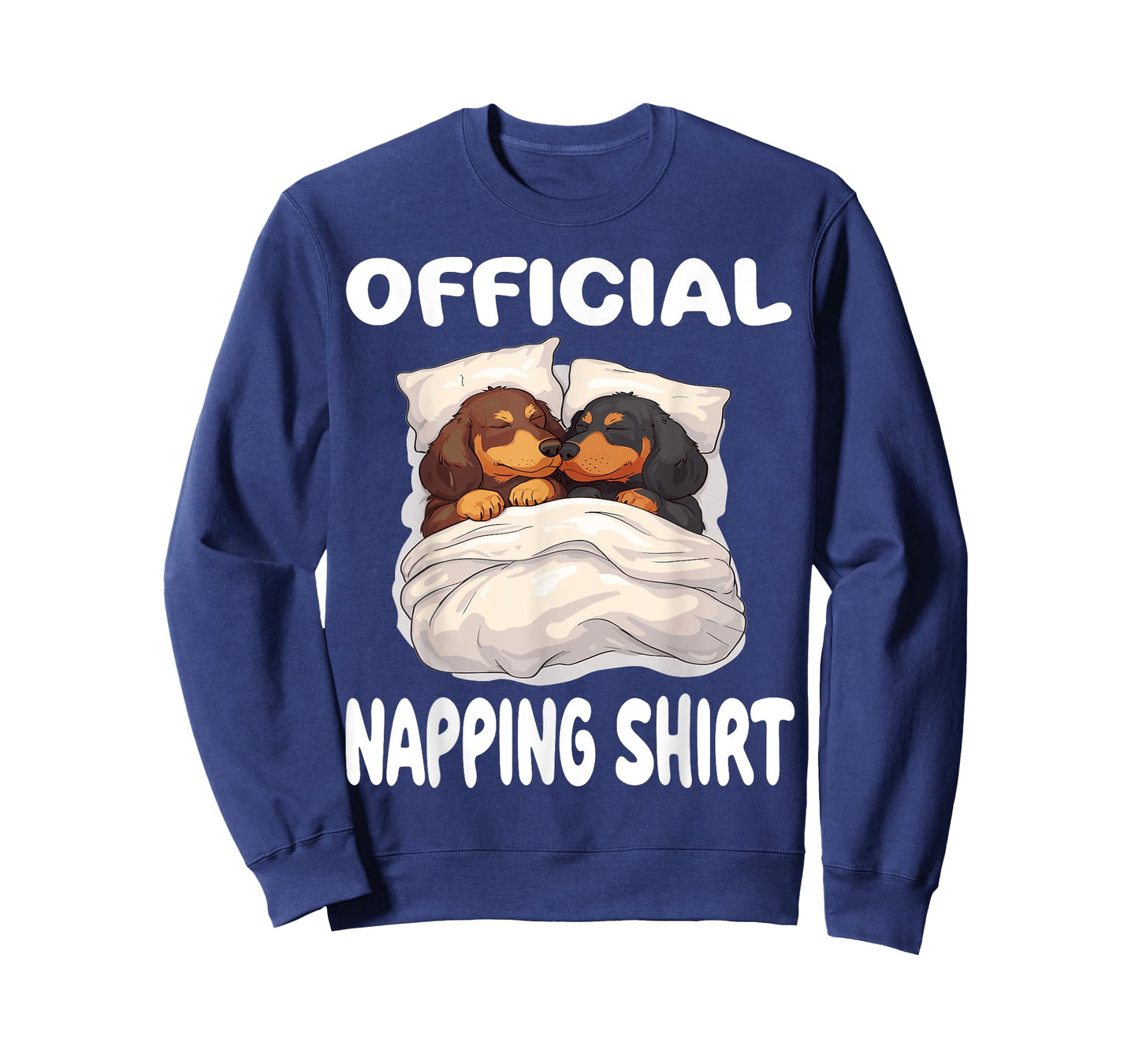 Dachshund Doxie Dog Official Napping shirt Pajamas Nightgown T-Shirt