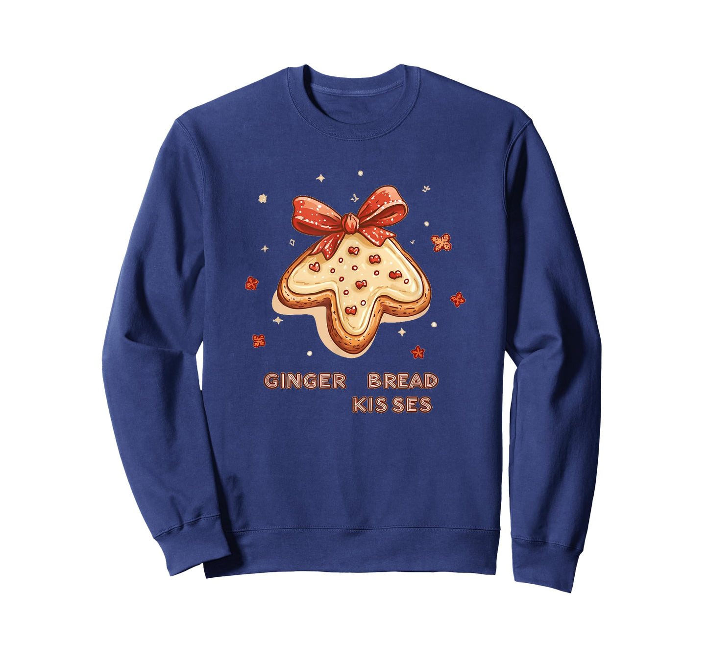 Nice Gingerbread Fun with Kisses for Christmas T-Shirt