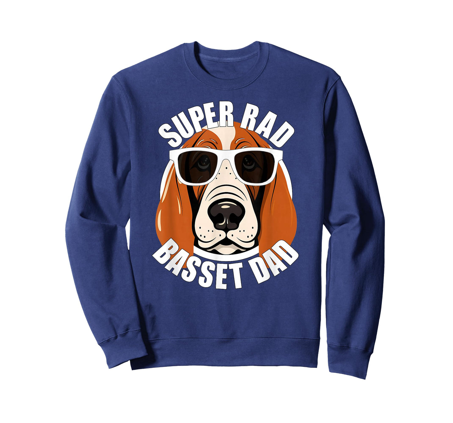 Basset Hound Dad Funny Father’s Day Men’s T-Shirt