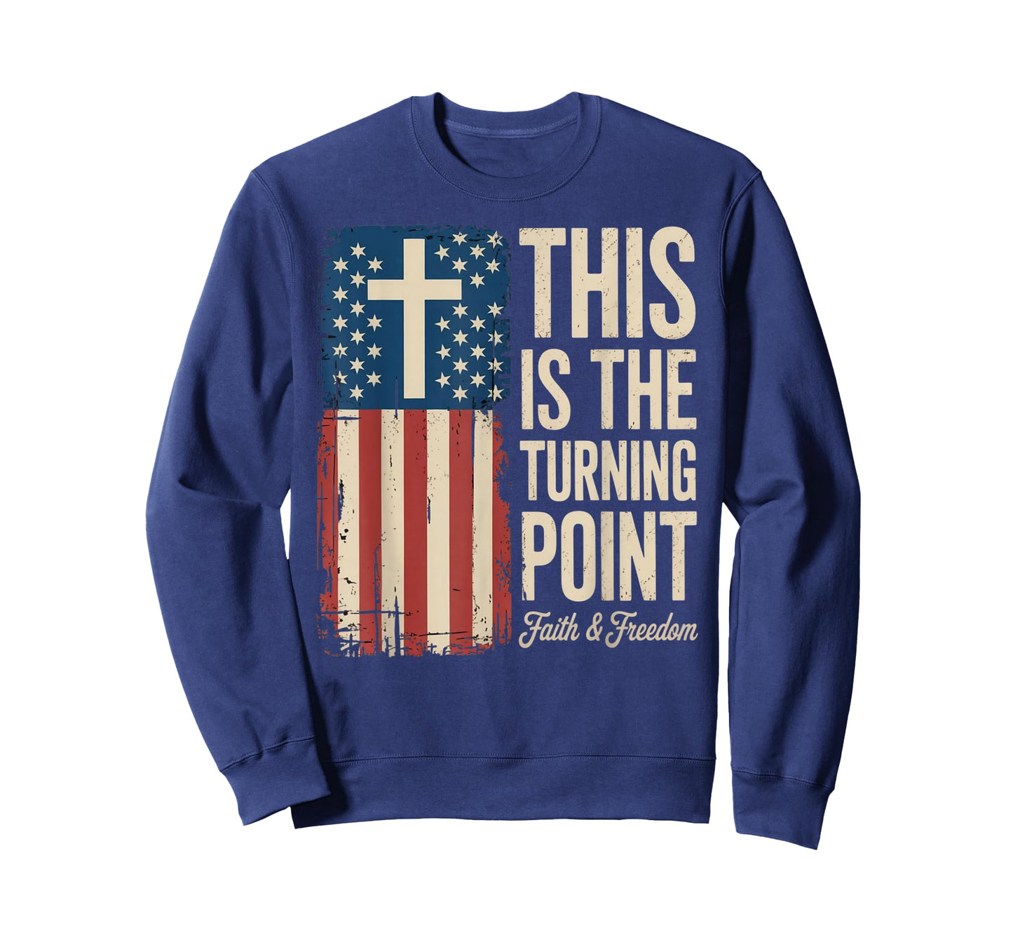 This is The Turning Point Patriotic Faith USA T-Shirt