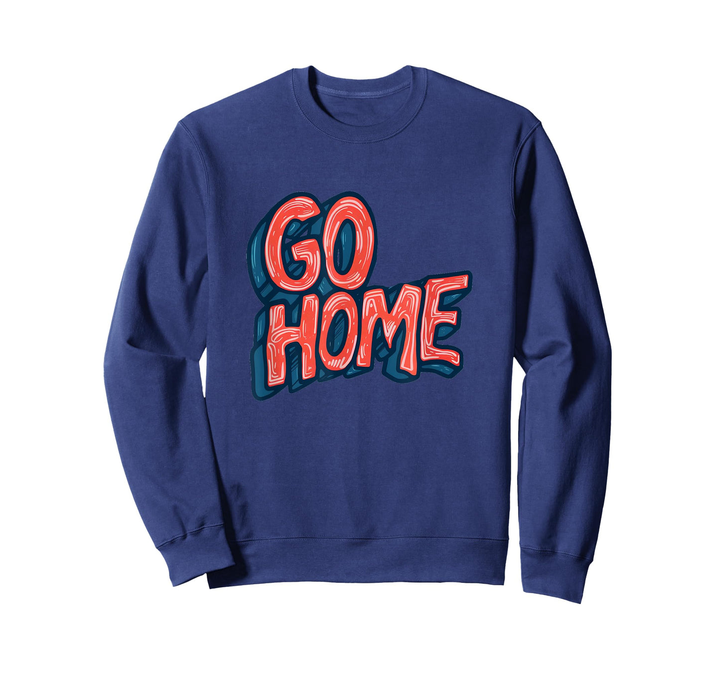 Awesome Go Home Emblem Costume T-Shirt