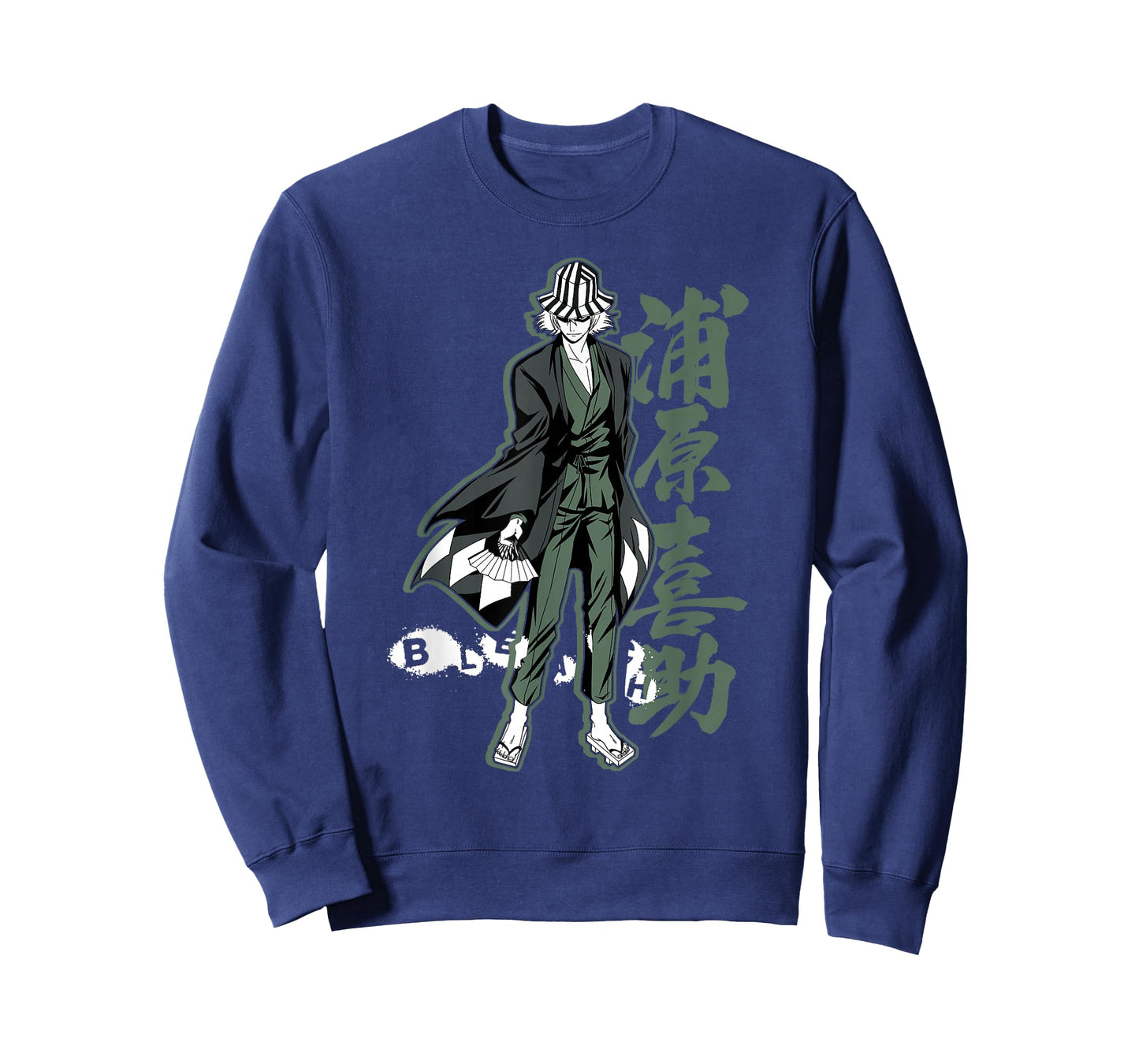 Bleach Kisuke with Vertical Kanji Anime T-Shirt