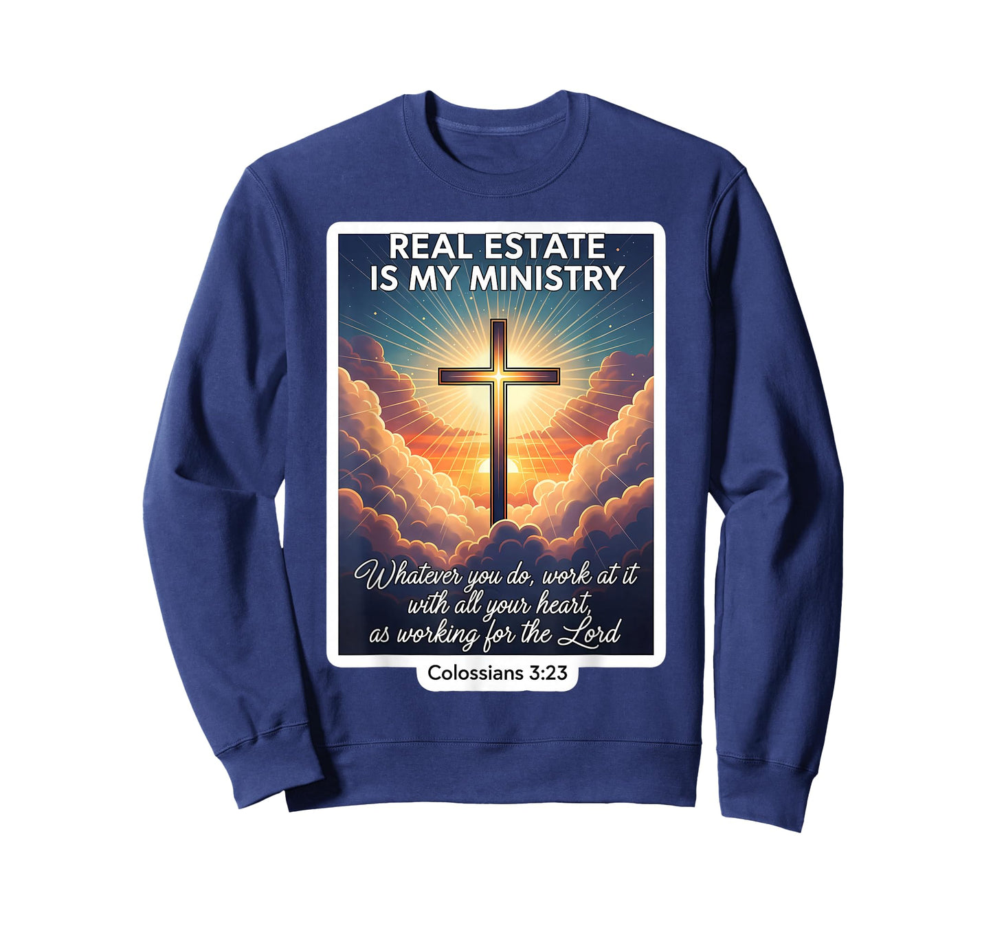Christian Realtor Real Estate is My Ministry Agent Jesus God T-Shirt