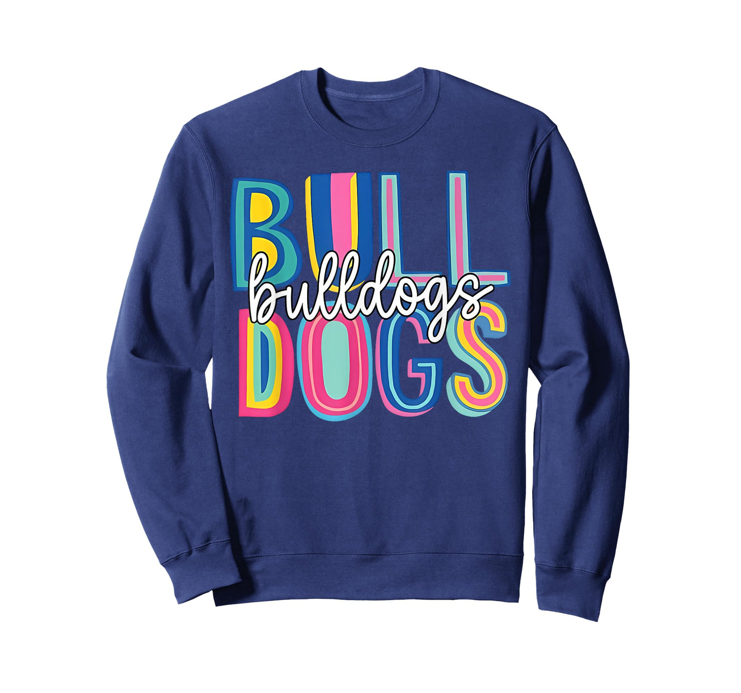 Bulldogs School Mascot Back to School Team Spirit T-Shirt