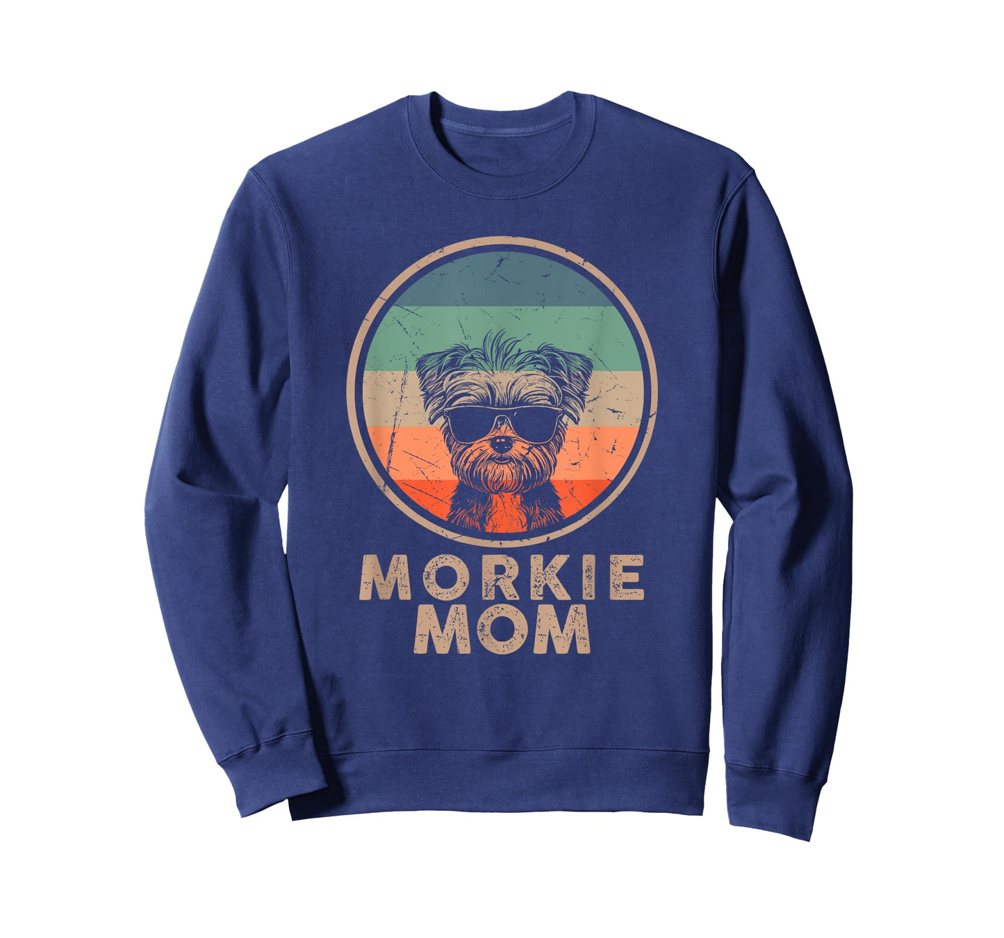 Vintage Morkie Dog Mom Gifts for Women Retro Dog Mom Lover T-Shirt