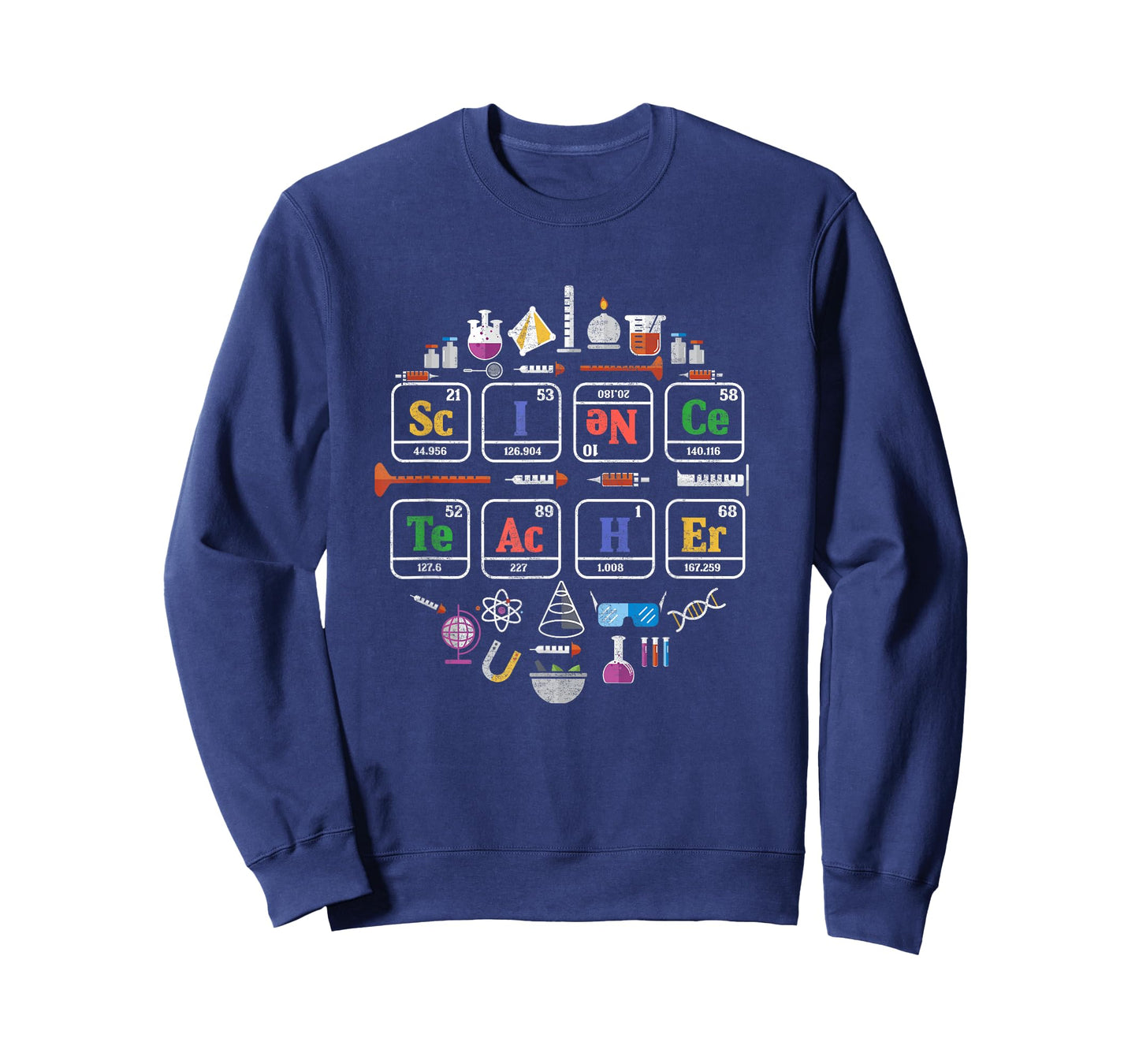 Science Teacher Periodic Table Chemistry Elements Xmas Gift T-Shirt