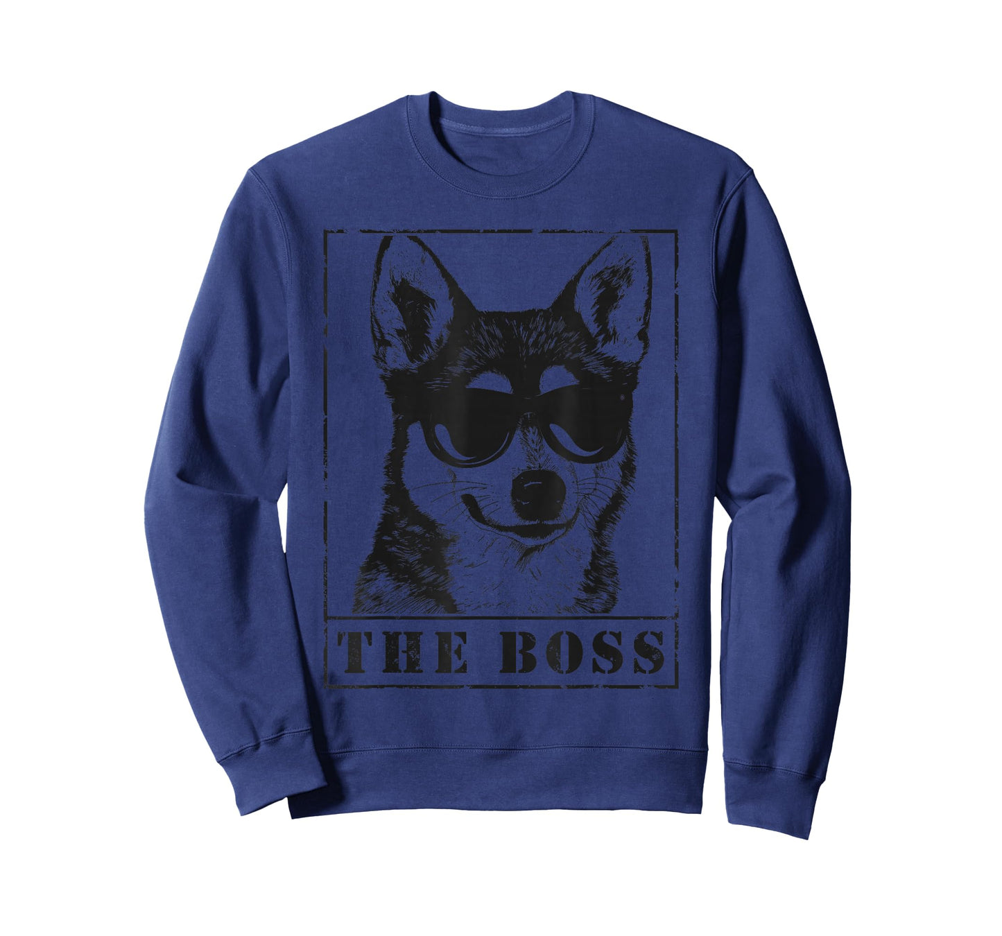 The Funny Alaskan Klee Kai Boss Mom Dad Dog Lover T-Shirt