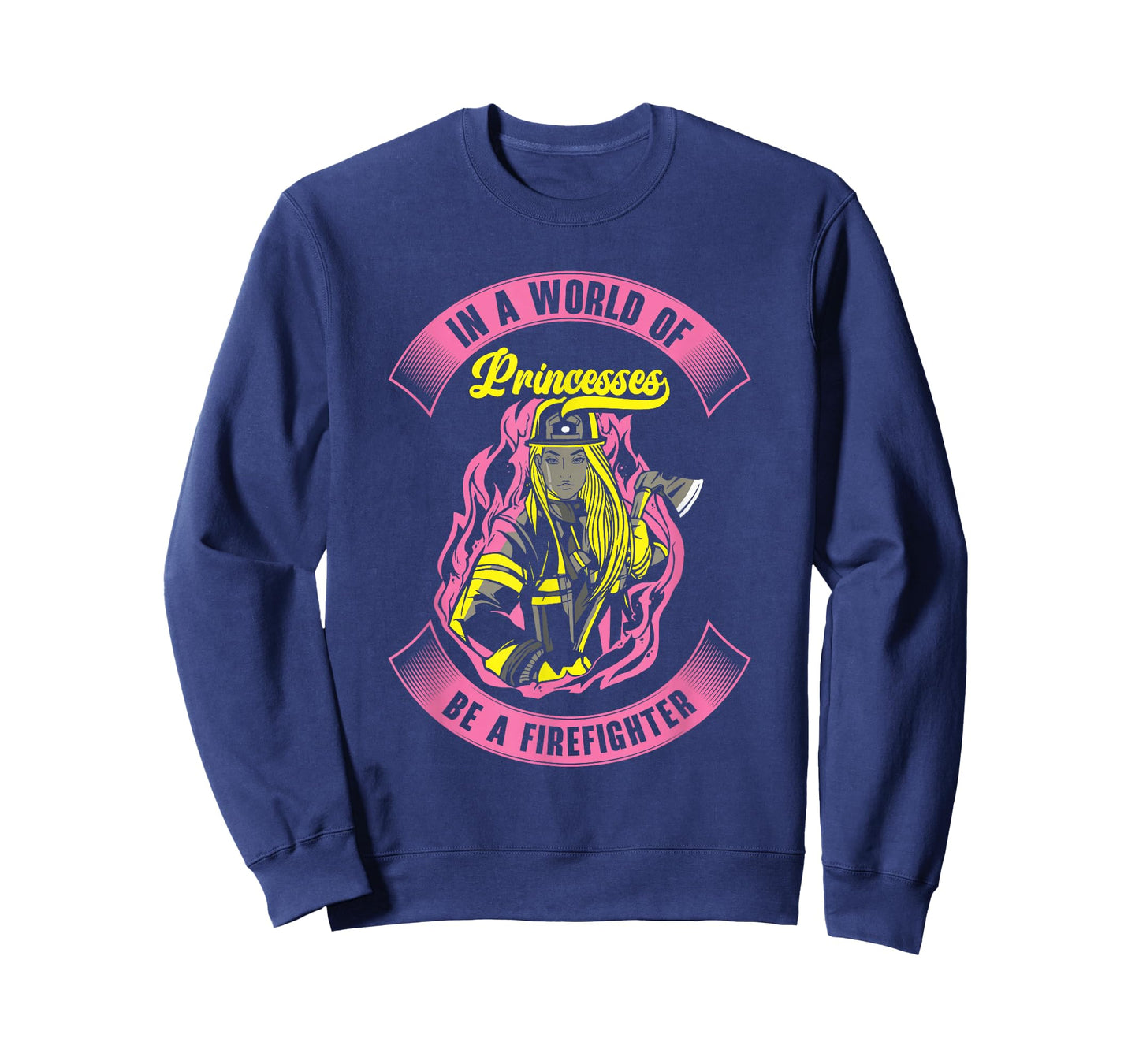 Firefighting Women Rescuer Fireman Firefighter Girl T-Shirt