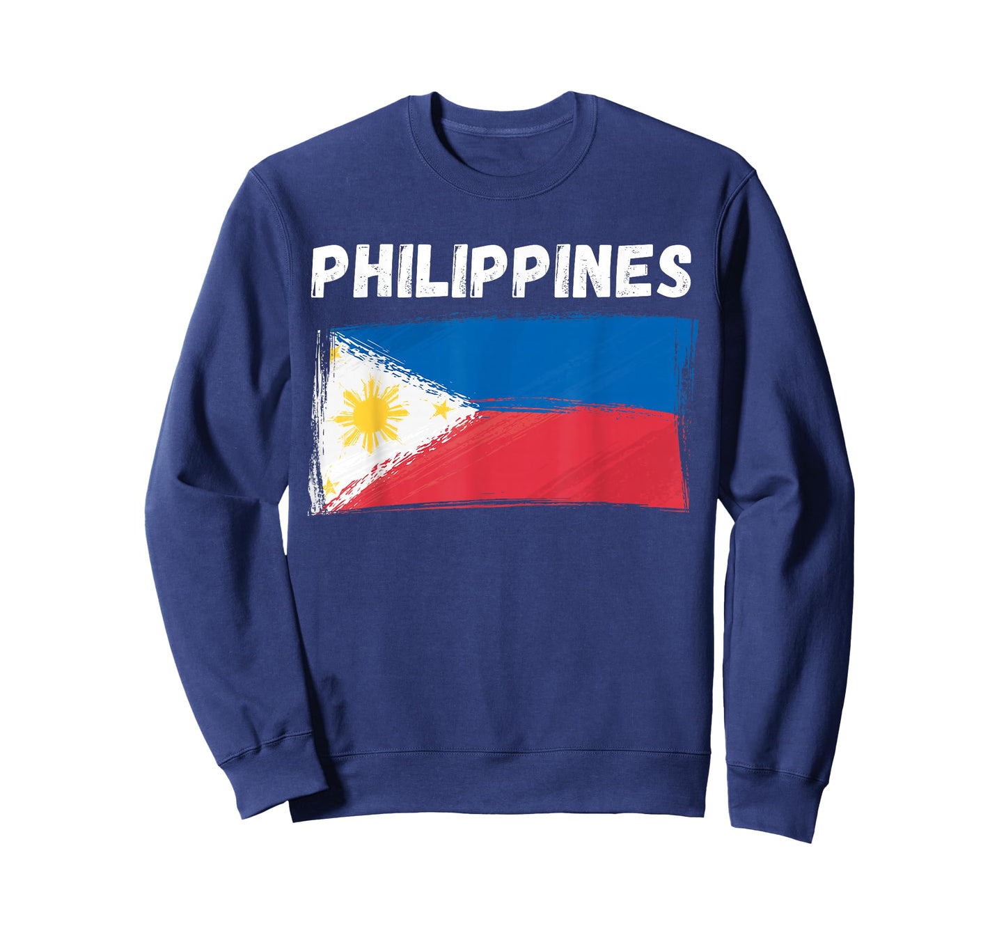 Philippines Flag Holiday Vintage Grunge Filipino Flag T-Shirt