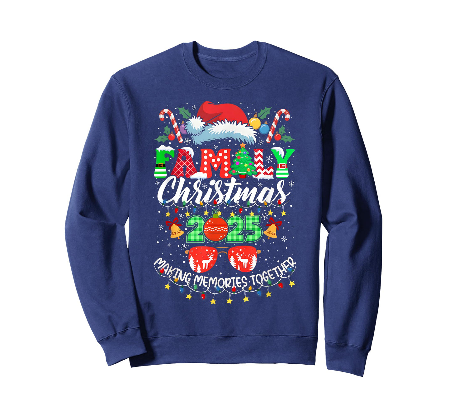 Family Christmas 2025 Matching Outfit Xmas Men Women Kids T-Shirt