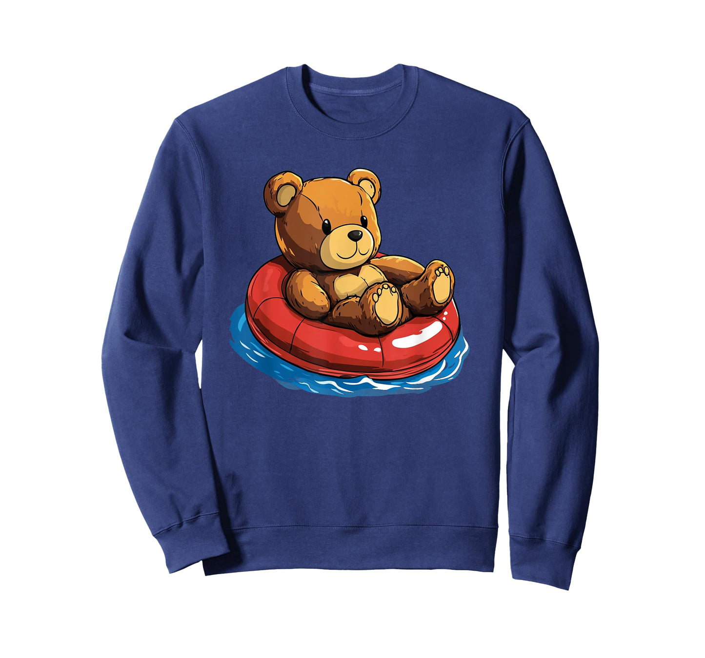 Beach Days Teddy Bear with a Swim Ring T-Shirt