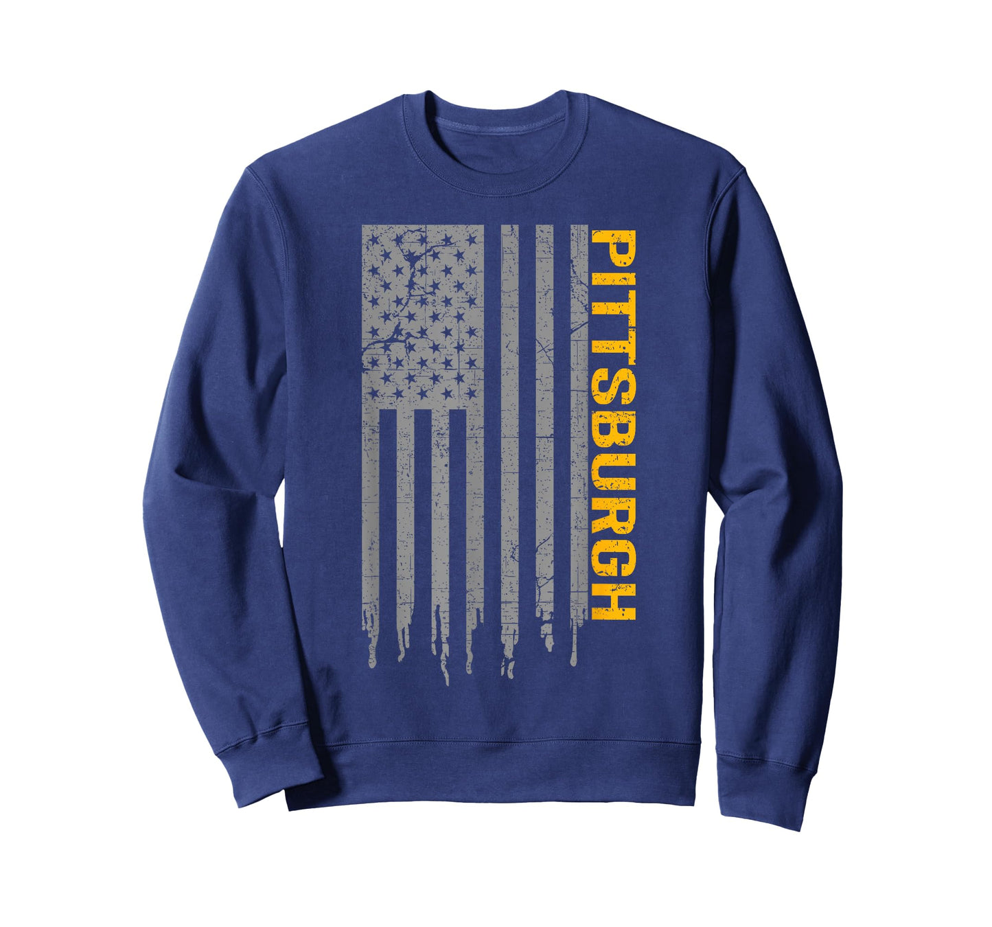 Pittsburgh USA Flag Patriotic American From Pittsburgh T-Shirt