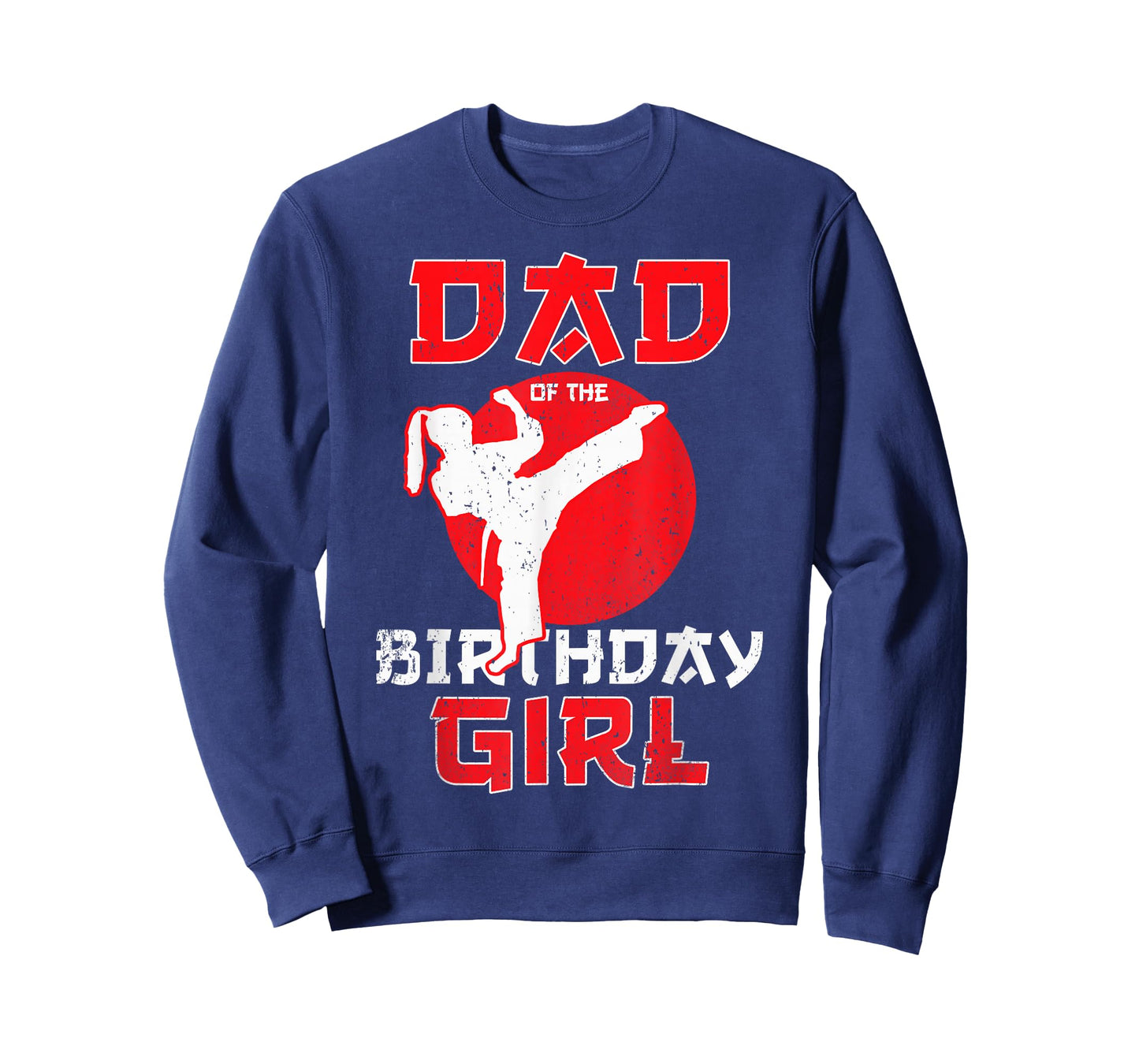 Dad Of The Birthday Karate Taekwondo Girl Martial Arts T-Shirt