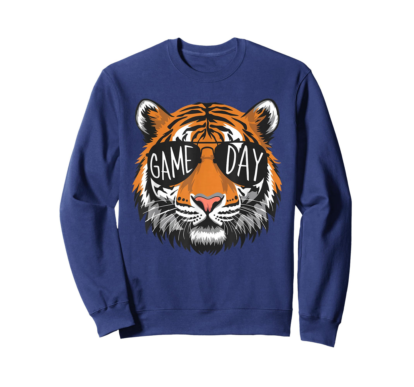 Tigers with Game Day Glasses Game Day T-Shirt