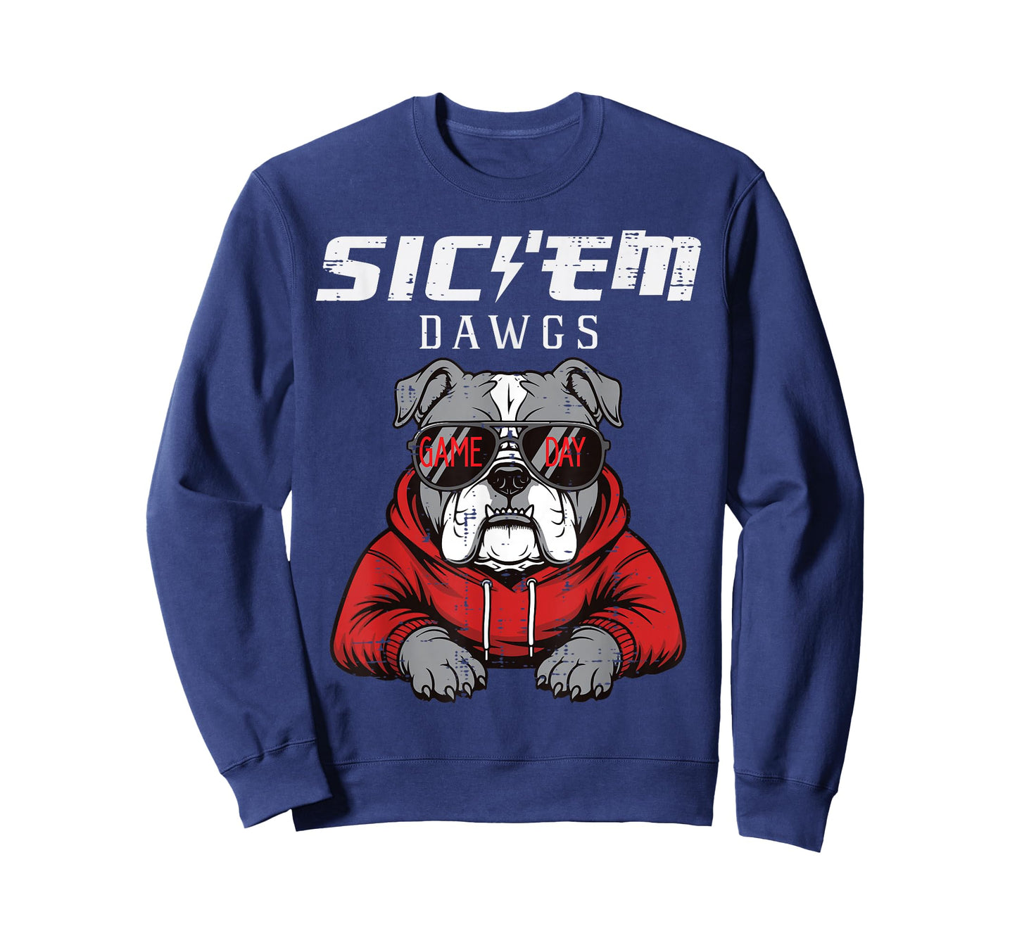 Bulldog Dawgs Women Kids Boys Men Girls Youth Teen T-Shirt