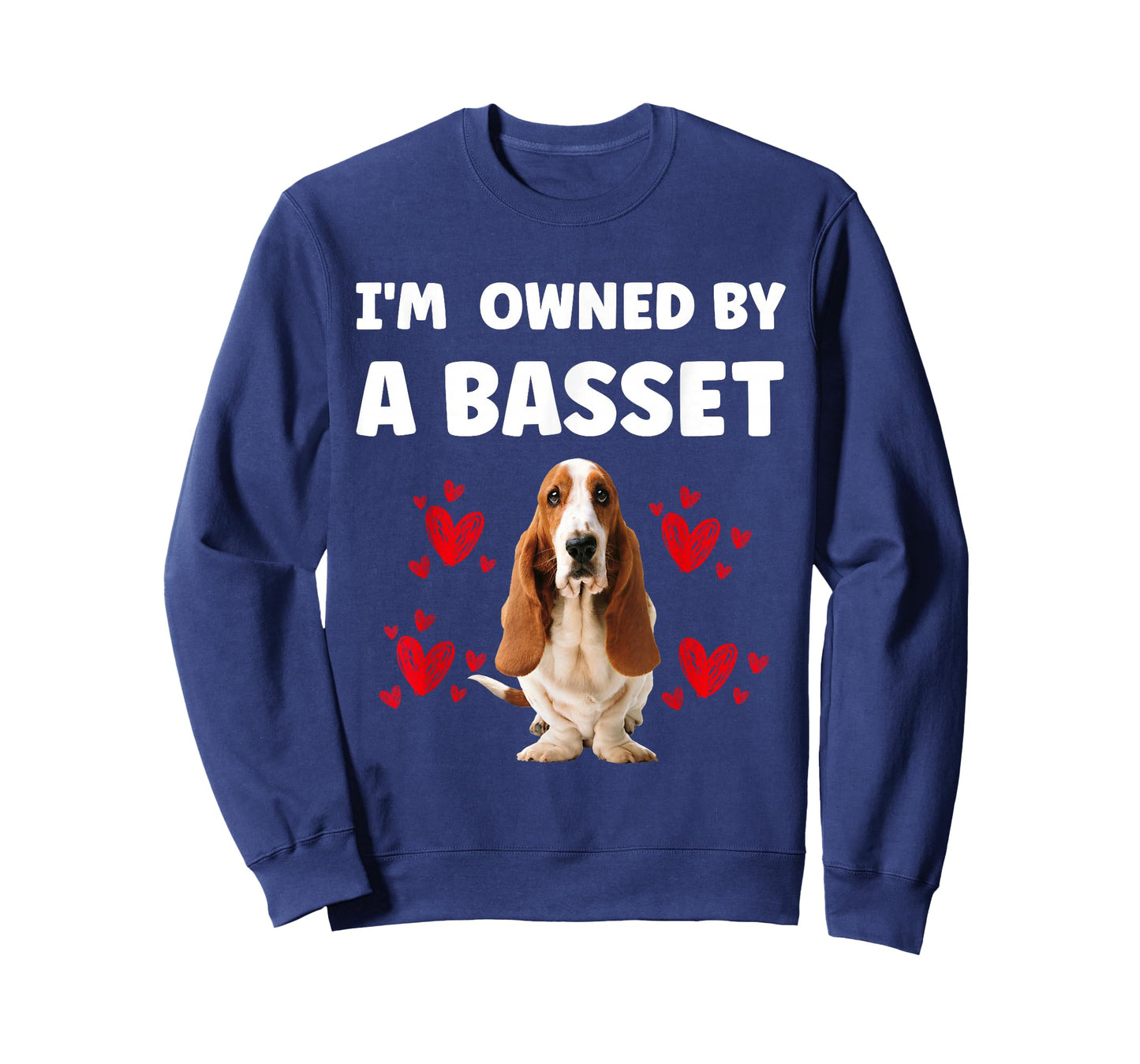 I AM OWNED BY A BASSET HOUND DOG T-Shirt