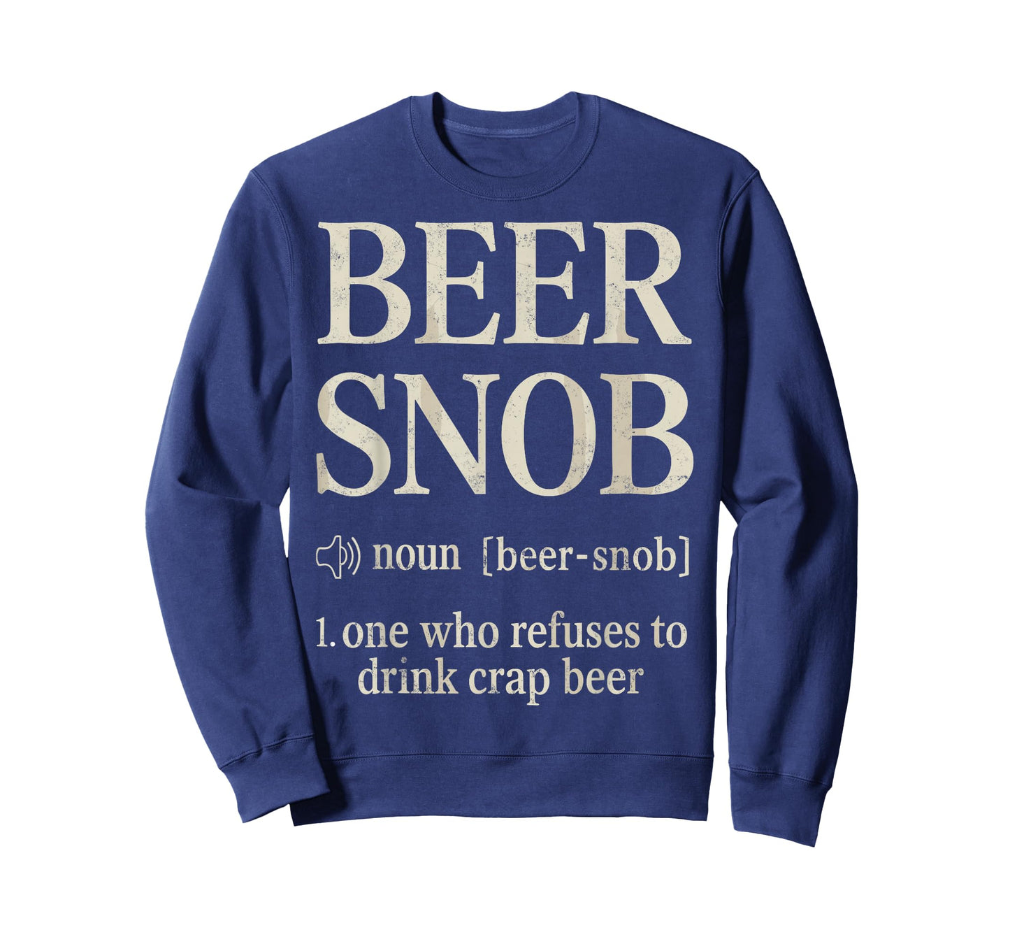 Funny Beer Snob Definition Beer Lover Humor Drinking Party T-Shirt