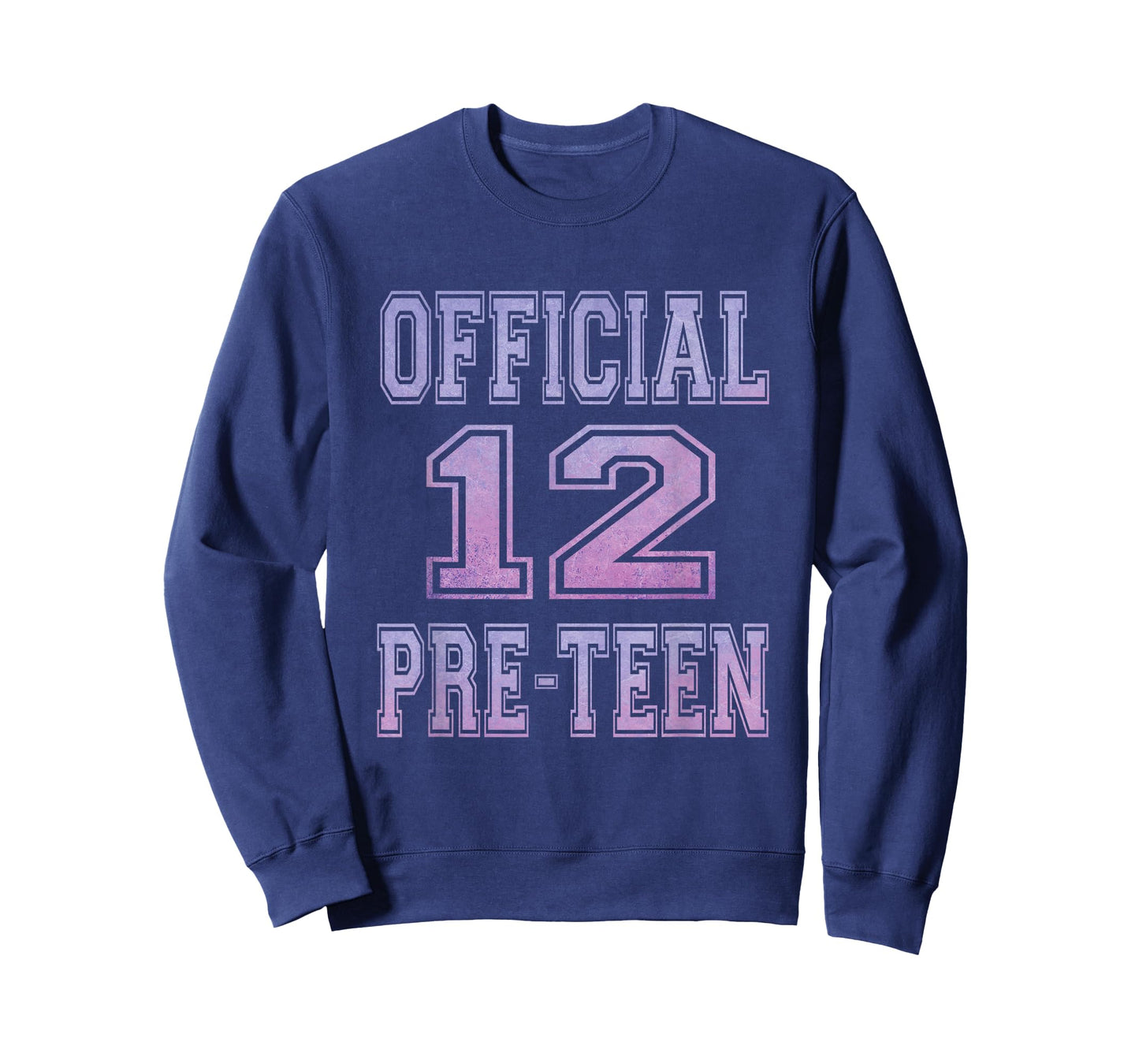 Official 12 Preteen Sweet 12th Birthday Gift for Girls T-Shirt