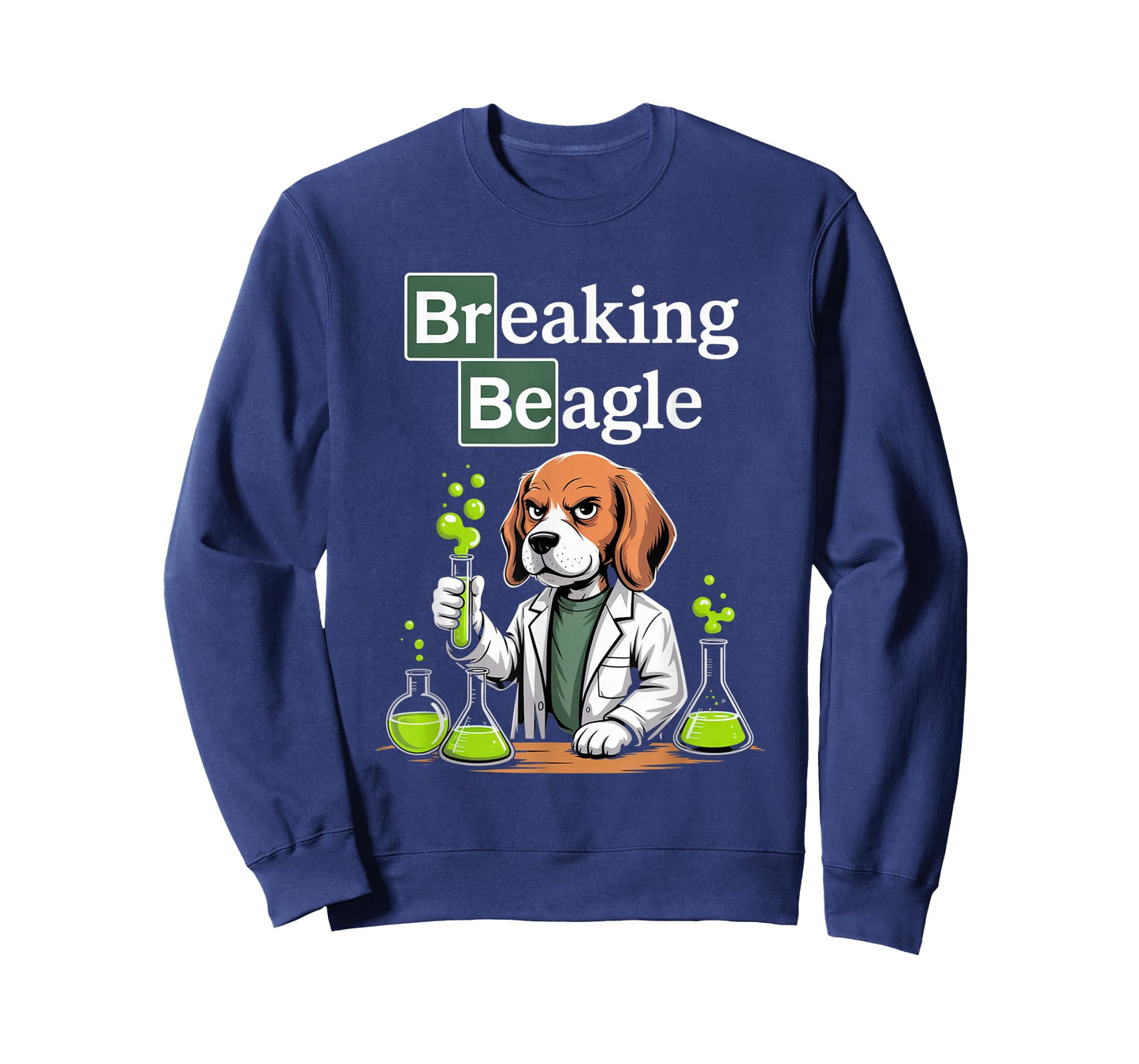 Breaking Beagle Dad Funny Dog Themed Stuff Clothes T-Shirt