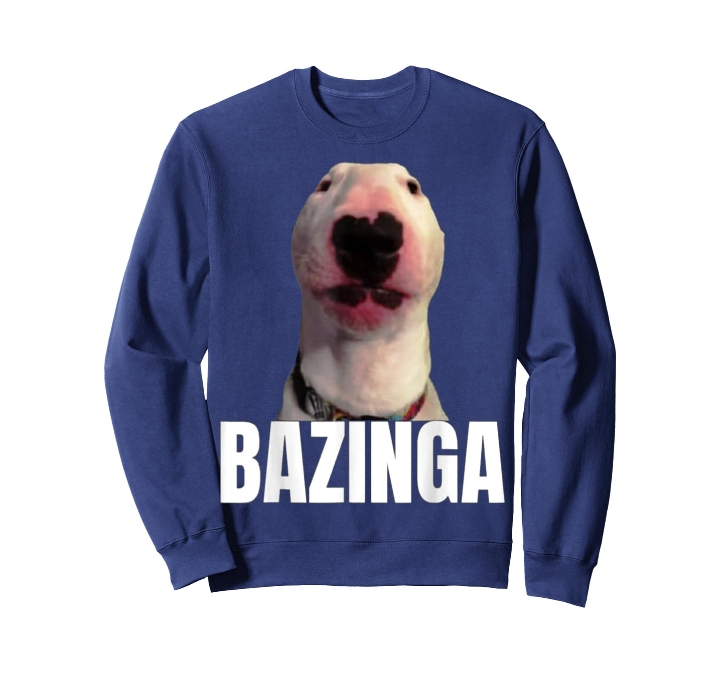 Bazinga Dog Cringe Meme T-Shirt