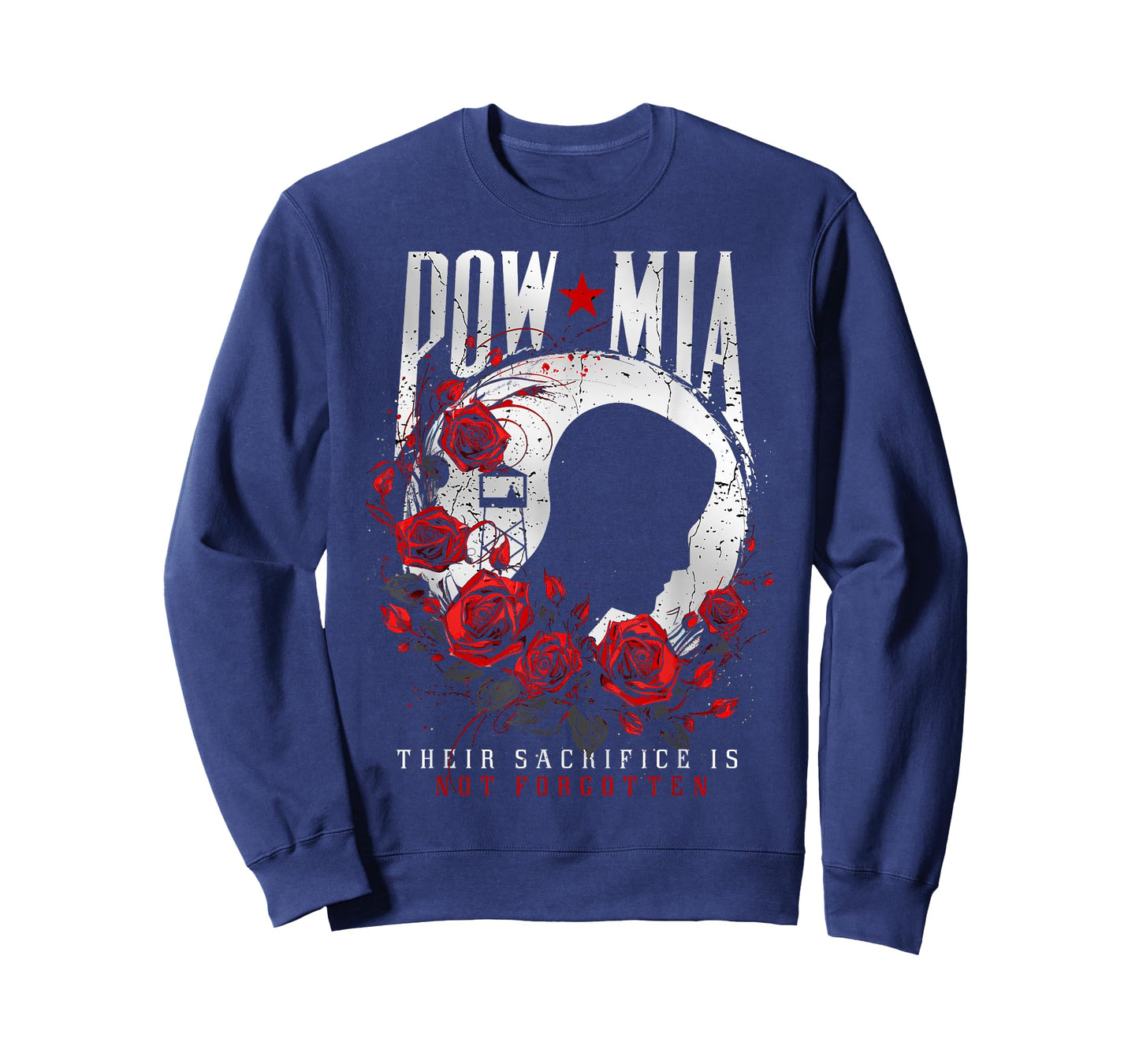 POW/MIA Red Rose T-Shirt