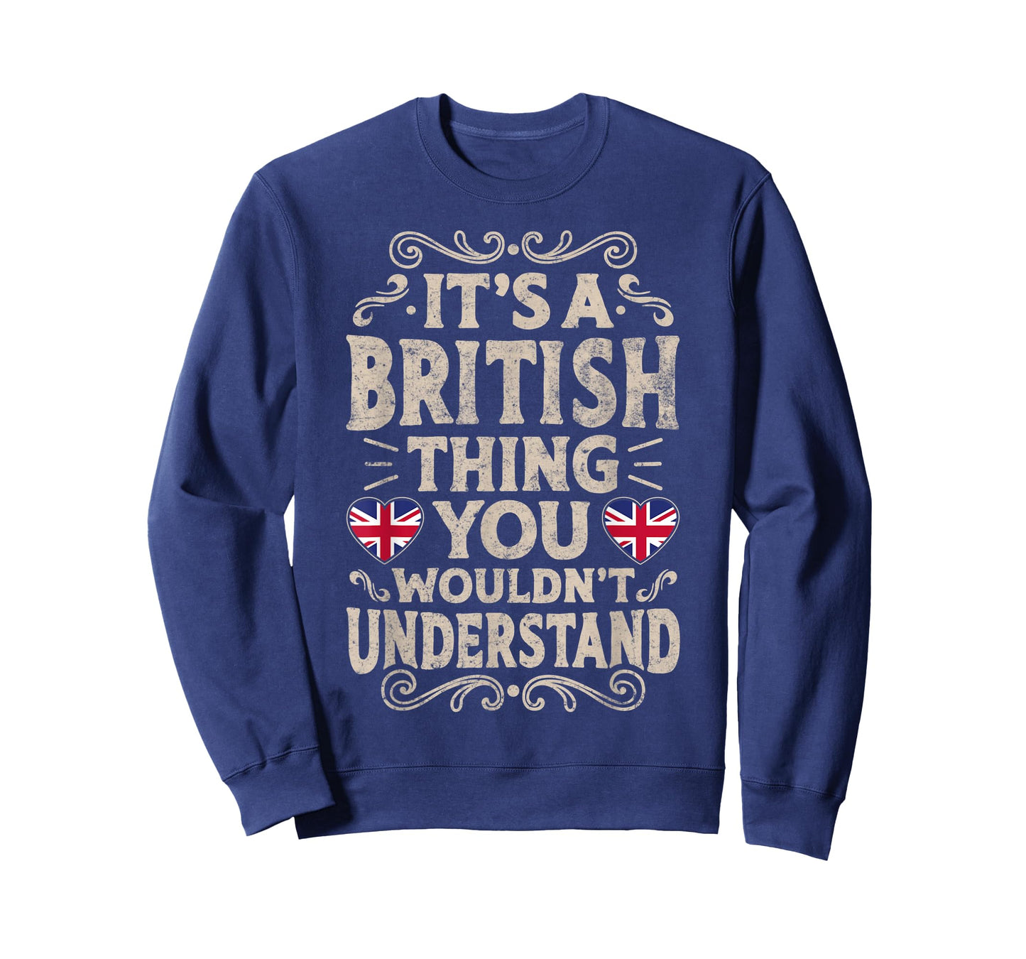 United Kingdom Flag Proud Britons Men & Women T-Shirt