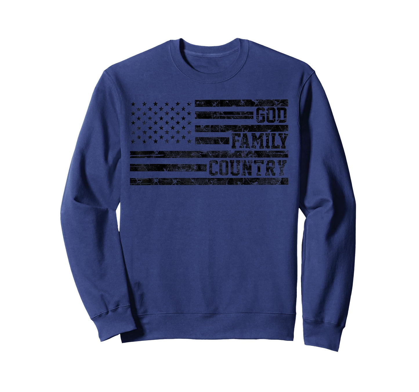 God Family Country Conservative Faith American Pride USA T-Shirt