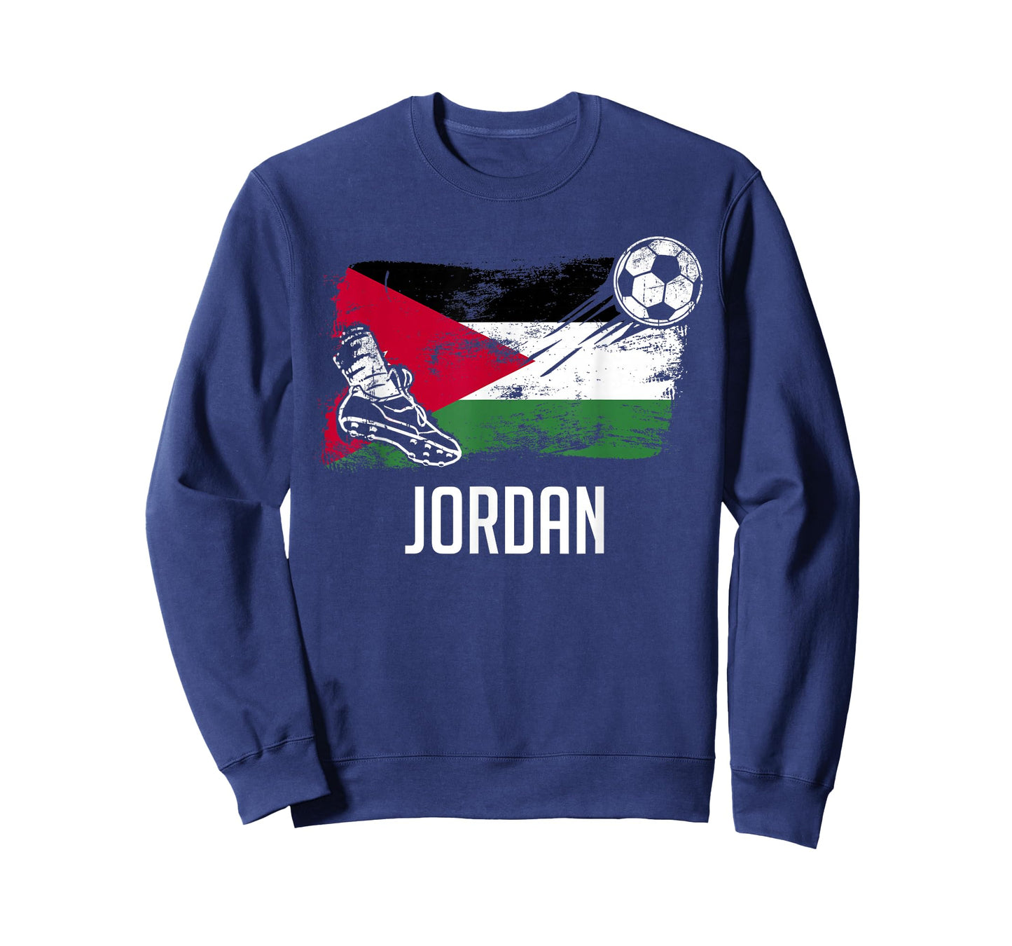 Jordan Flag Jersey Jordanian Soccer Team Jordanian T-Shirt