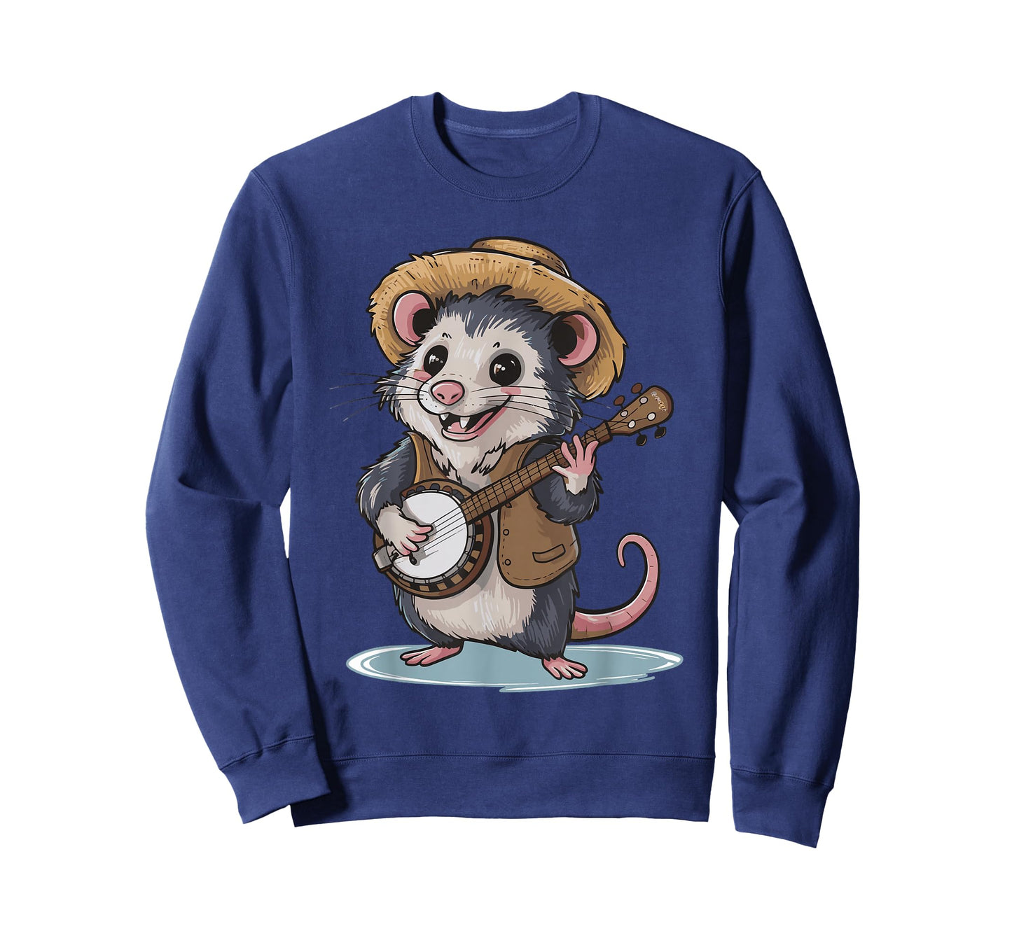 Opossum Playing Banjo T-Shirt