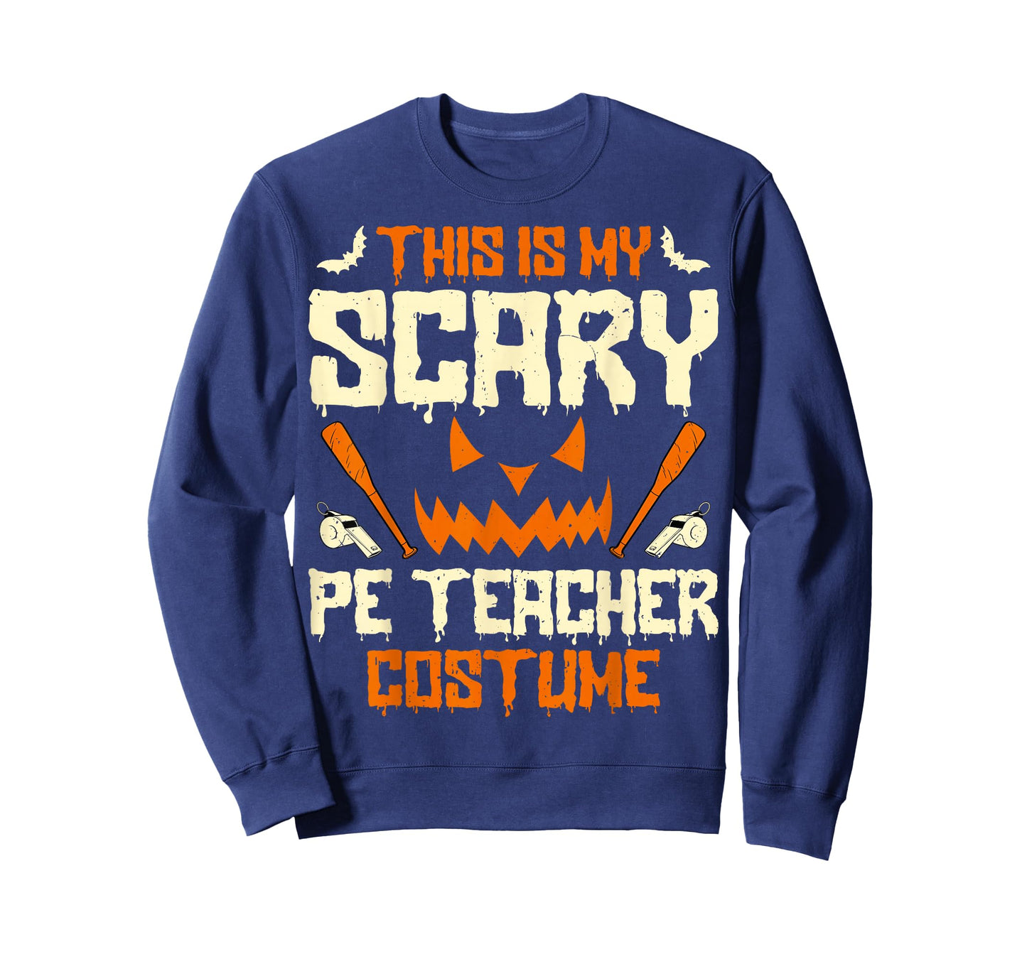 This is My Scary PE Teacher Costume Workout Halloween Spooky T-Shirt