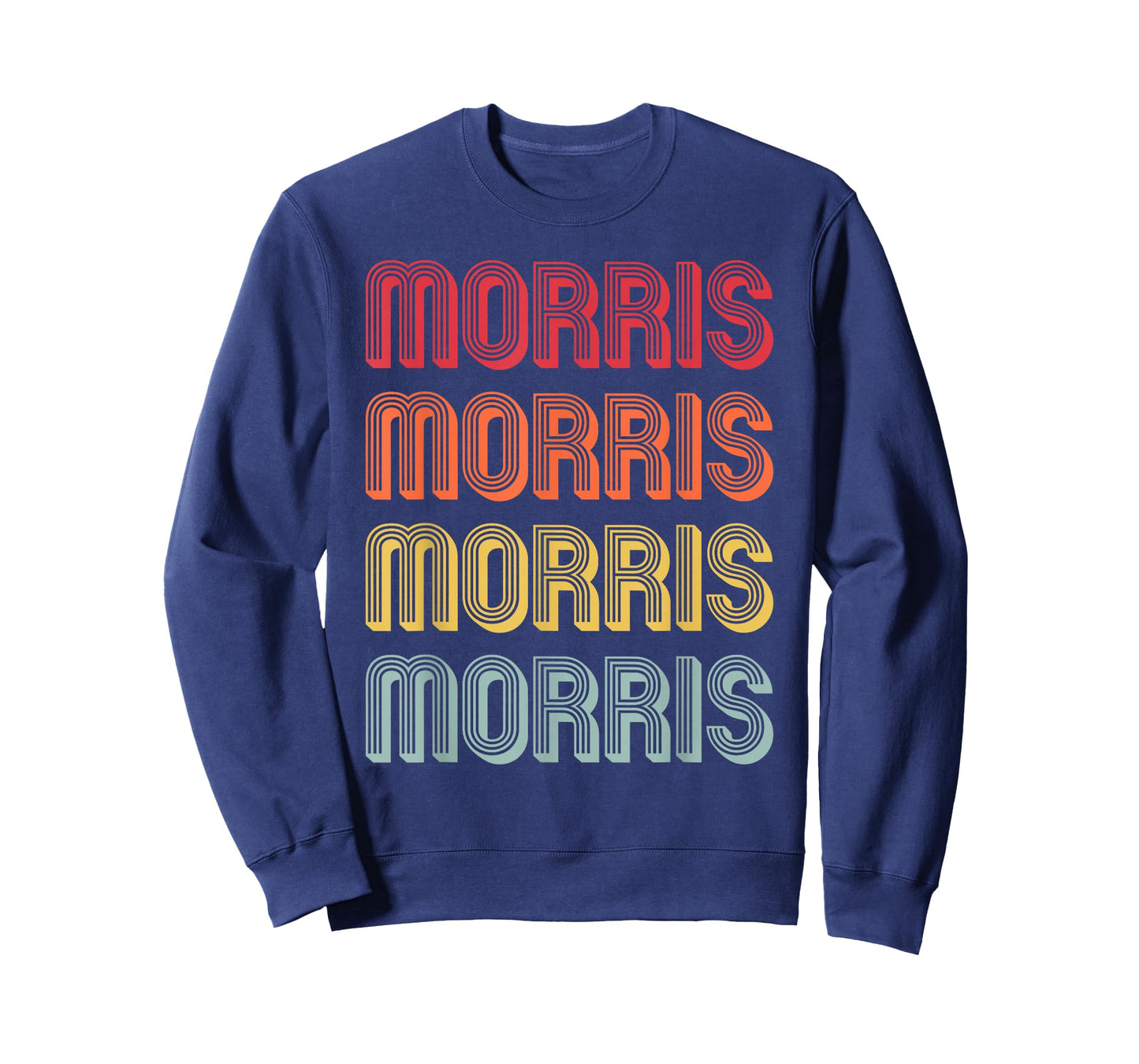MORRIS Gift Surname Funny Retro Vintage 80s Birthday Reunion T-Shirt