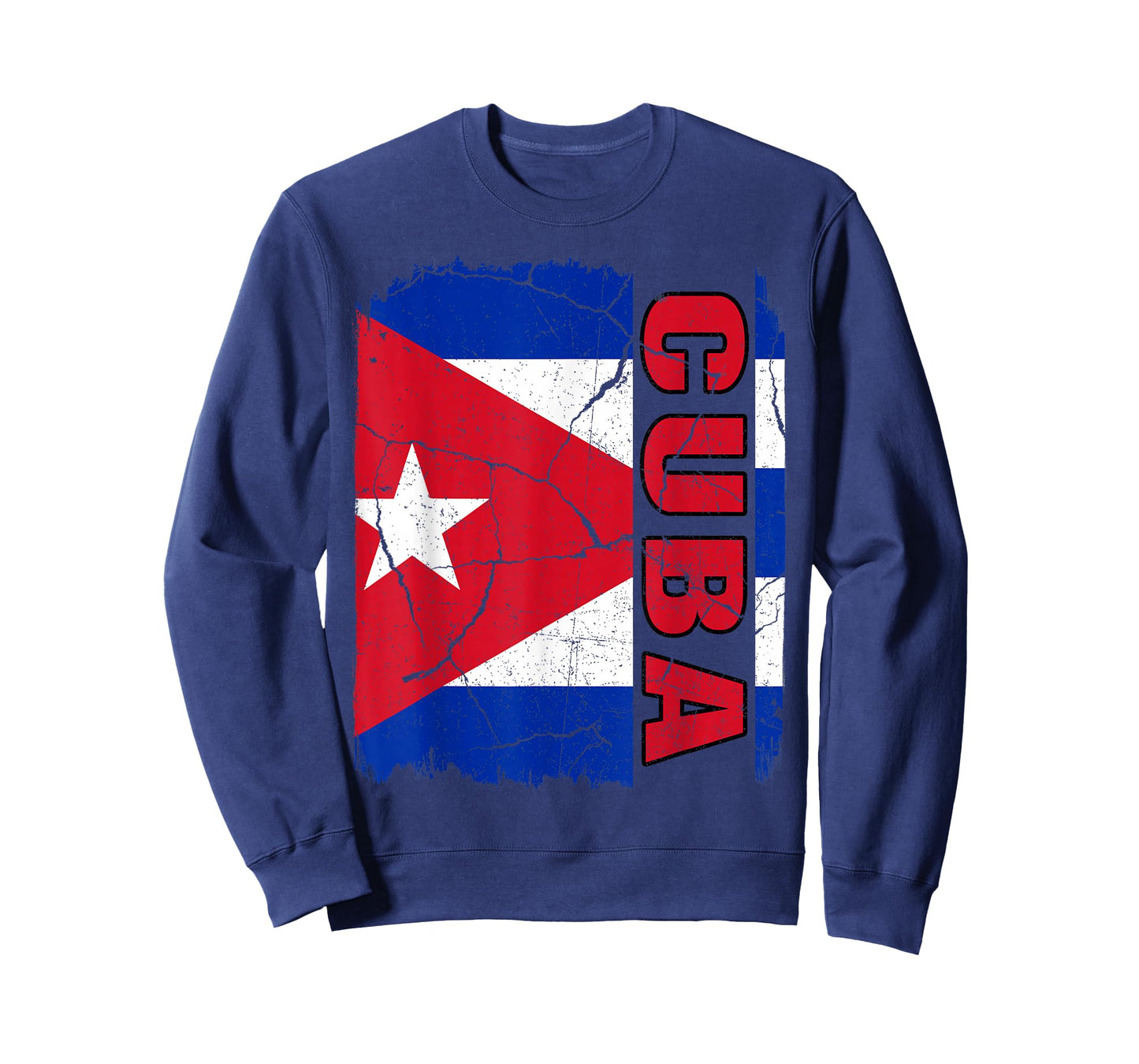 Vintage Cuban Flag Cuba Pride Roots Heritage Gift T-Shirt