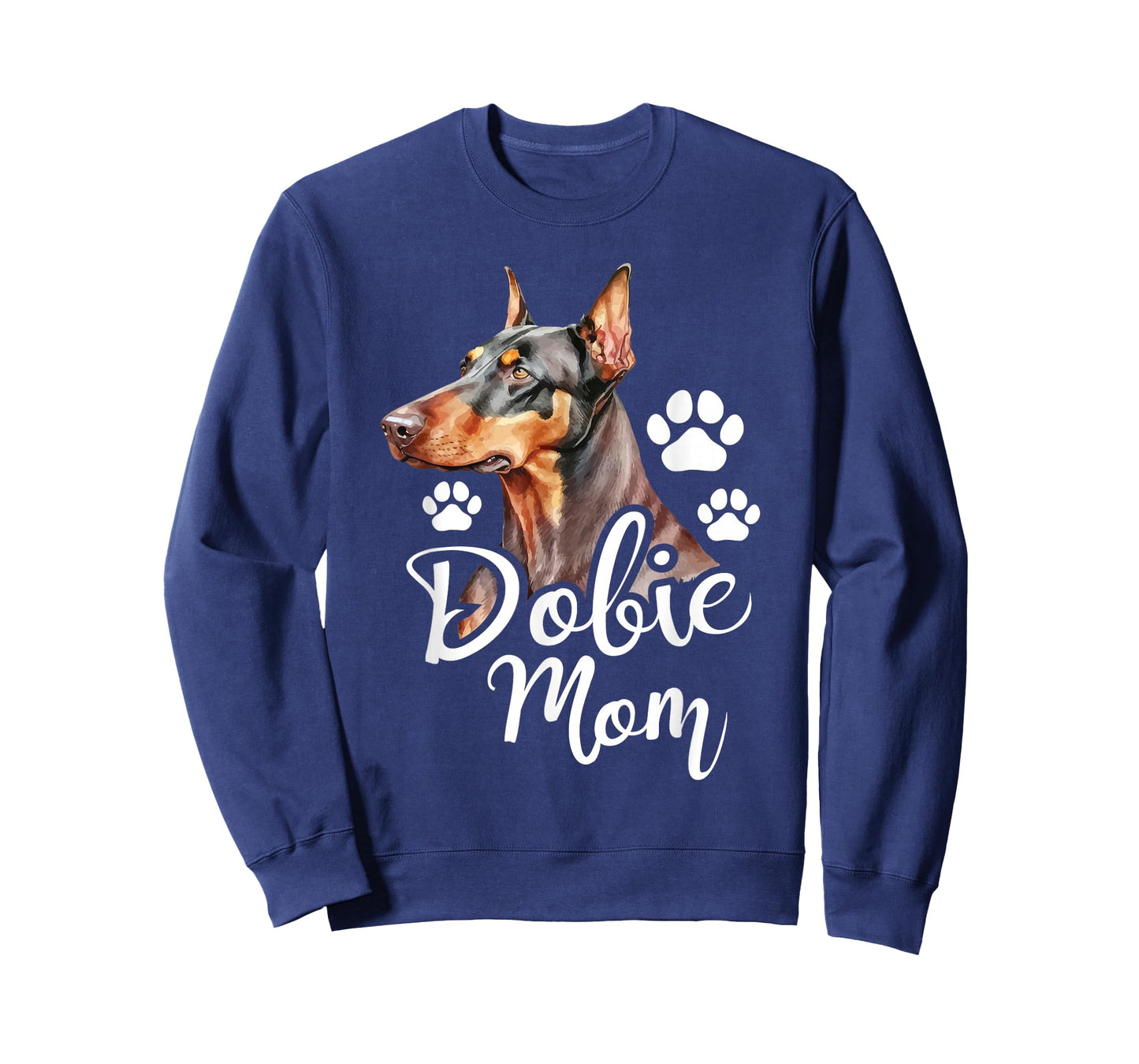 Dobie Mom - Doberman Pinscher Dog Trainer Pet Canine Lover T-Shirt