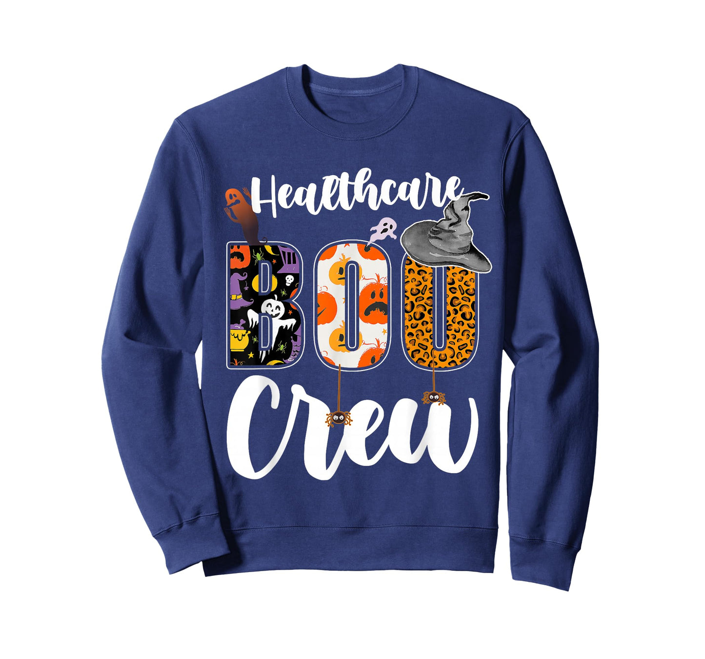 Healthcare Boo Crew Halloween Matching Home Health Aide T-Shirt