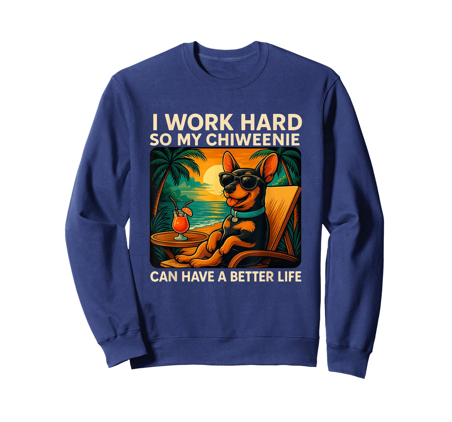 Funny Chiweenie Dog Design Chiweenie Lover T-Shirt