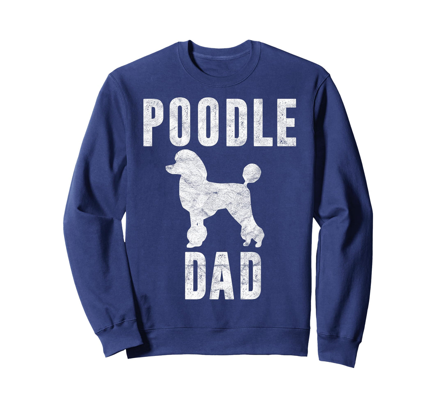 Vintage Poodle Dad Gift Dog Daddy Poodle Father T-Shirt