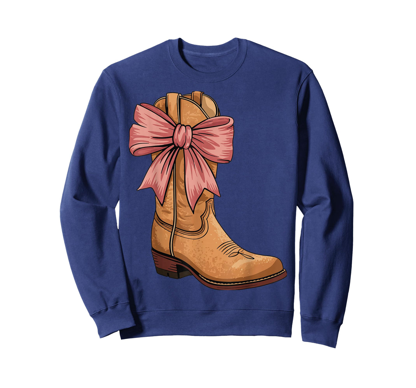 Cowboy Boots Pink Coquette Line Dancing T-Shirt