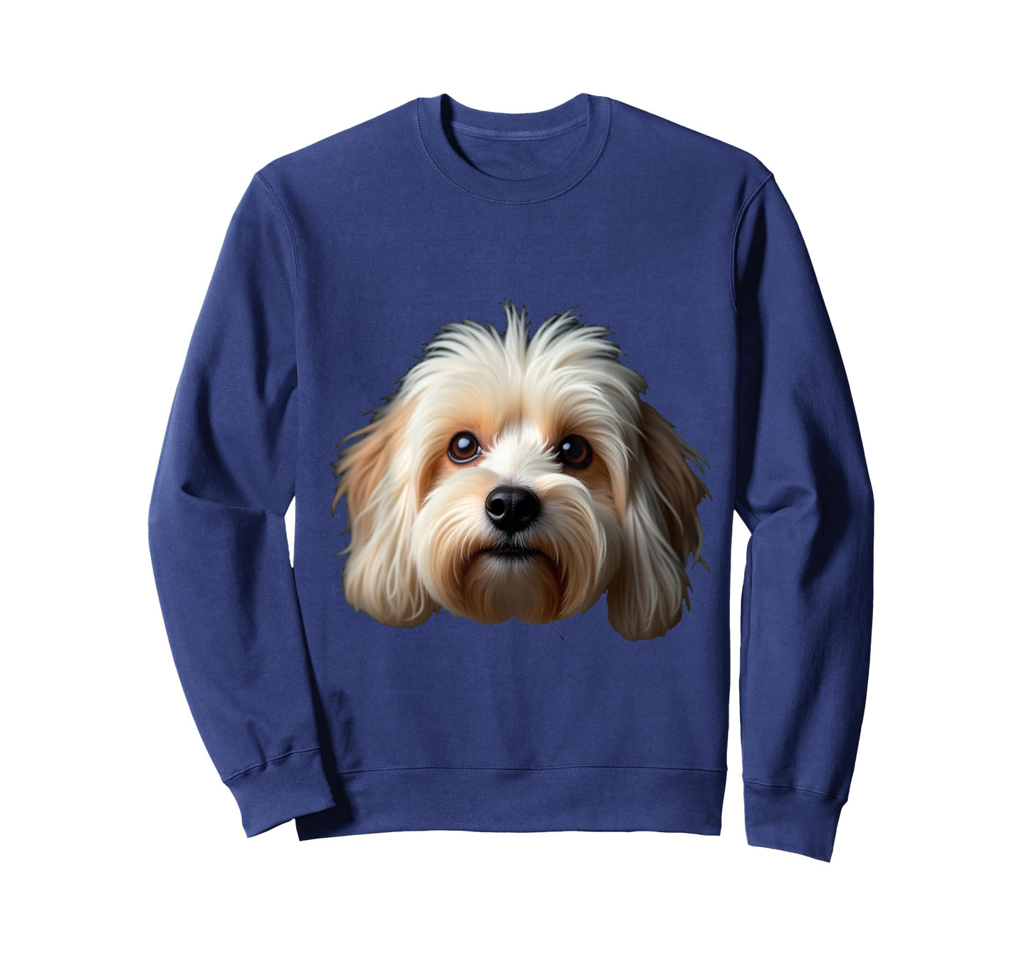 Black Havanese Dog Cuban Bichon Face T-Shirt