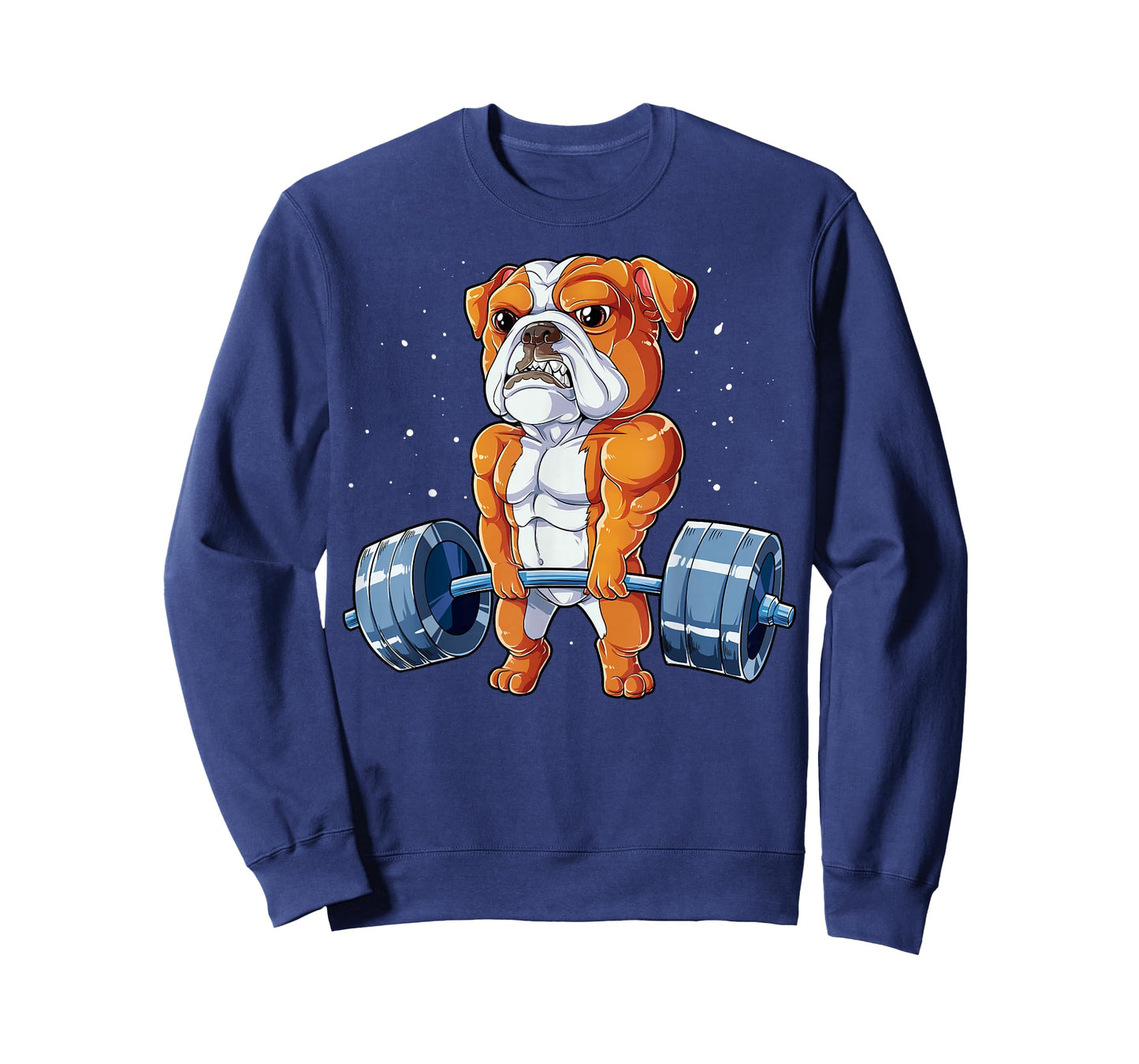 English Bulldog Weightlifting Funny Deadlift Men Fitness Gym T-Shirt