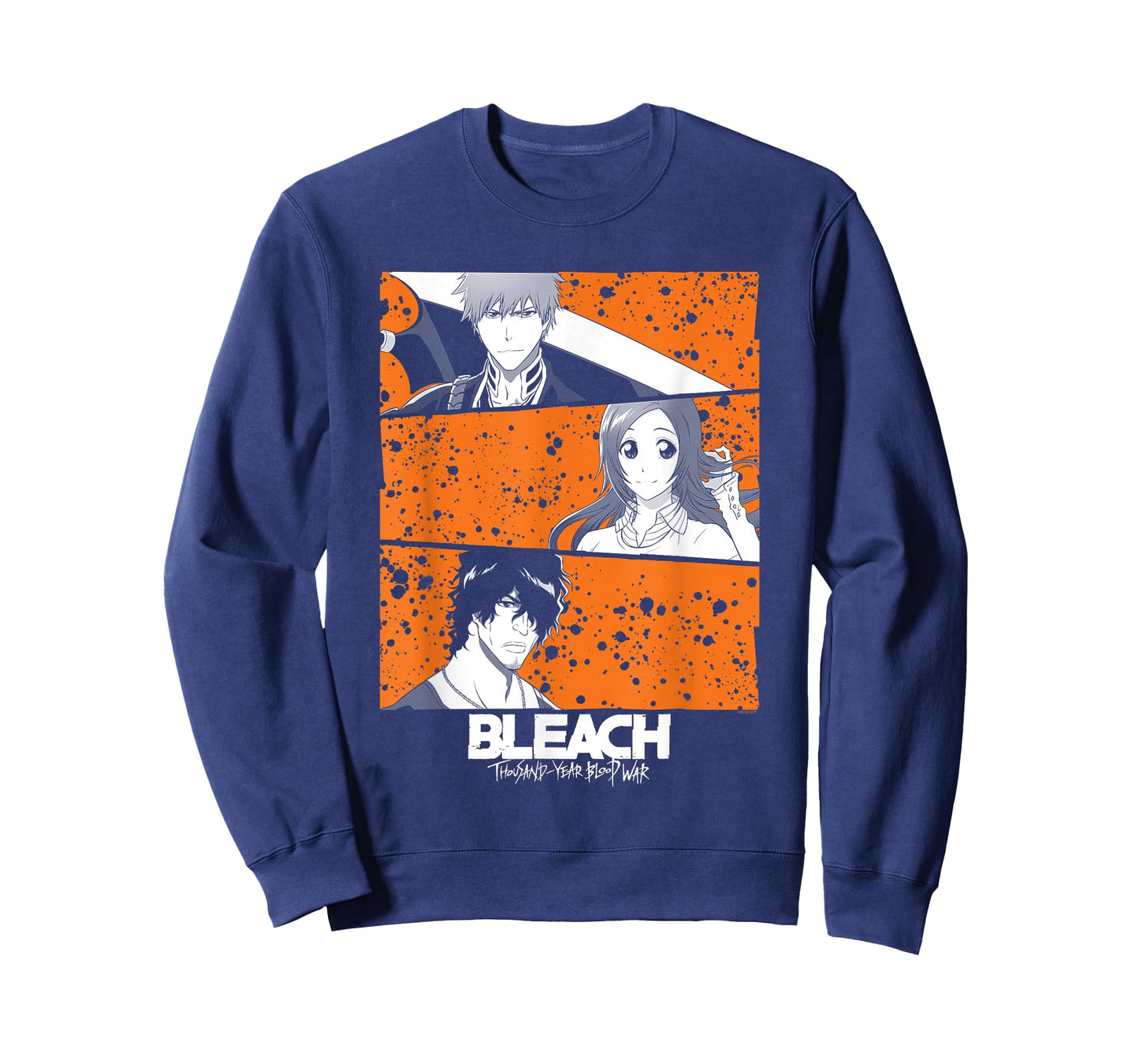 Bleach: Thousand Year Blood War Three Panel Characters Anime T-Shirt