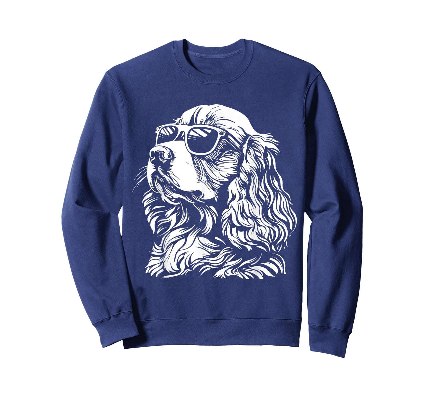 Cocker Spaniel Sunglasses Funny Dog Mum Dad T-Shirt