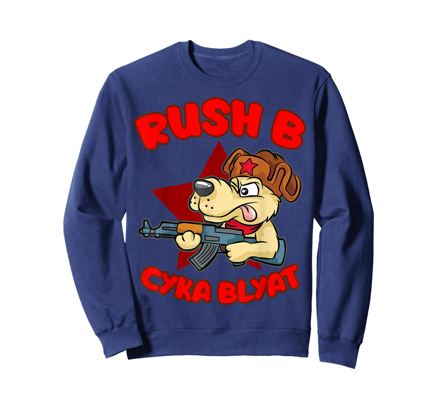 Rush B Cyka Blyat T-Shirt | Dog Men Women T-Shirt